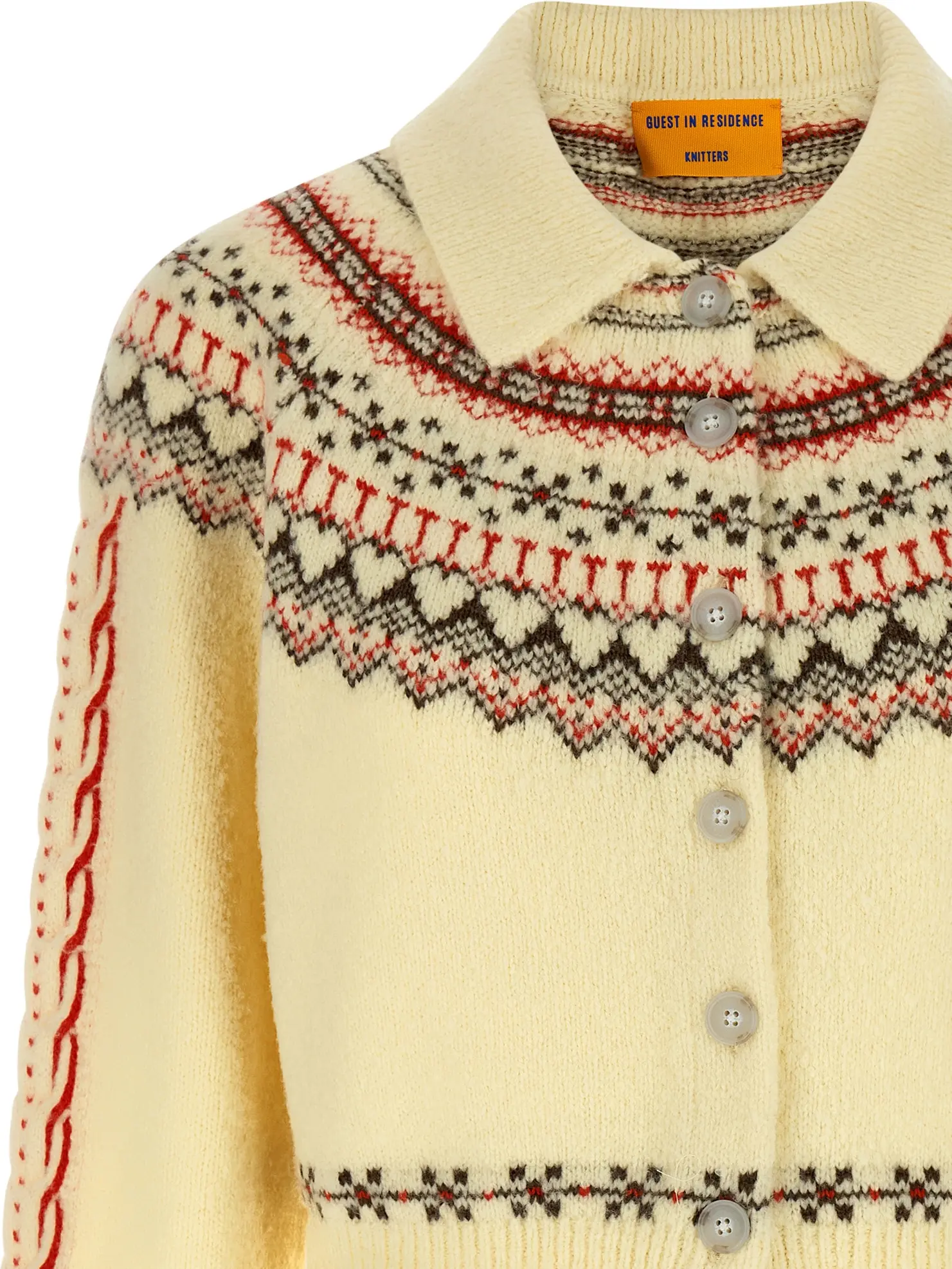Кардиган Guest in Residence Multicolor Wool Cardigan
