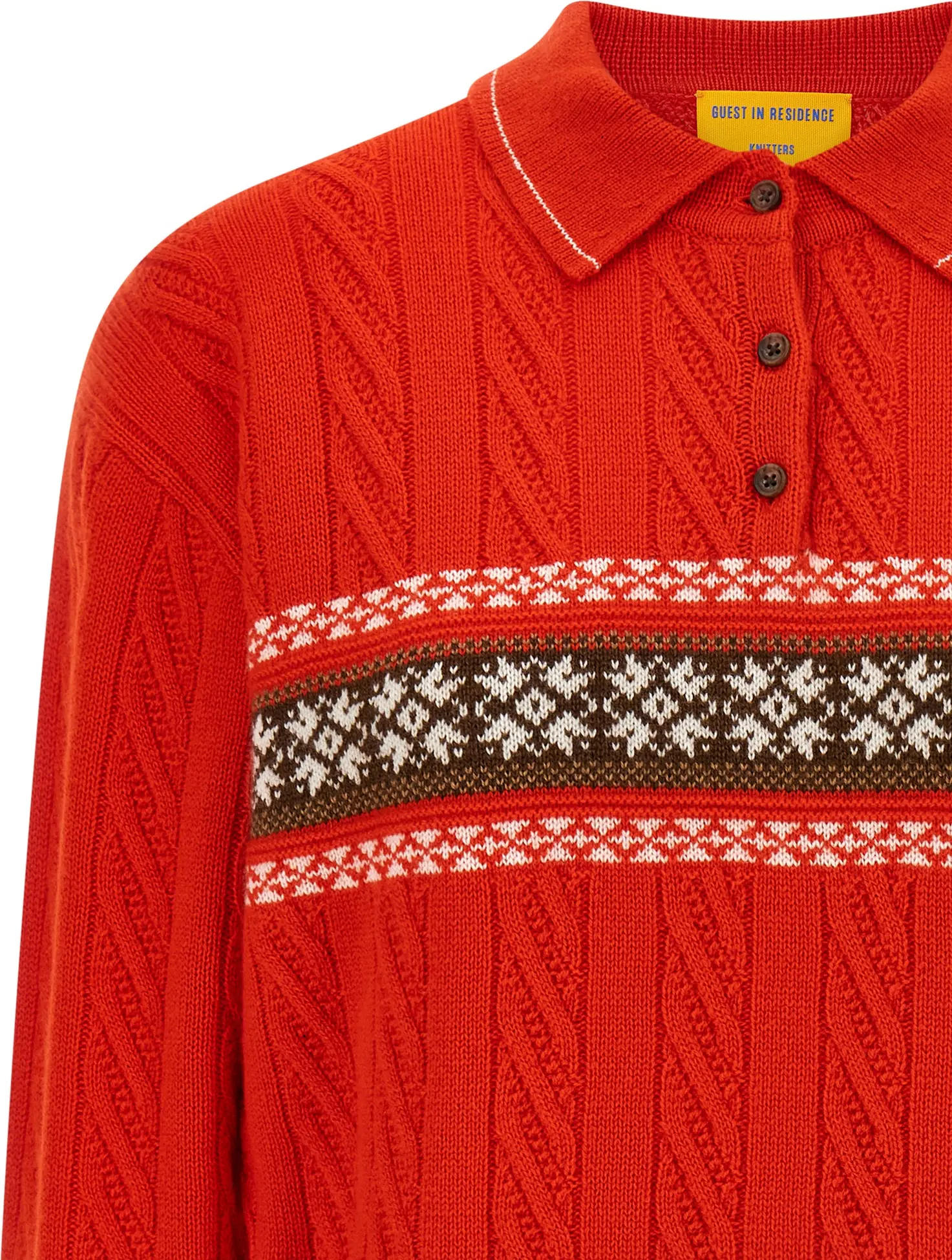 Cardigan Guest in Residence Cable Collegiate