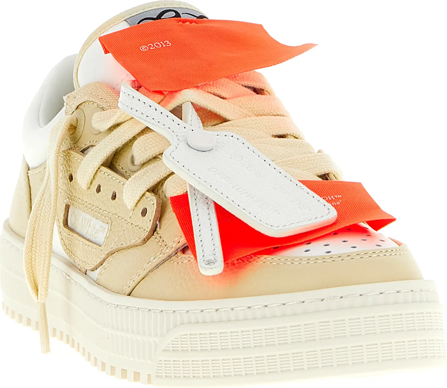 Pastel rangli pastki krossovkalar Off-White