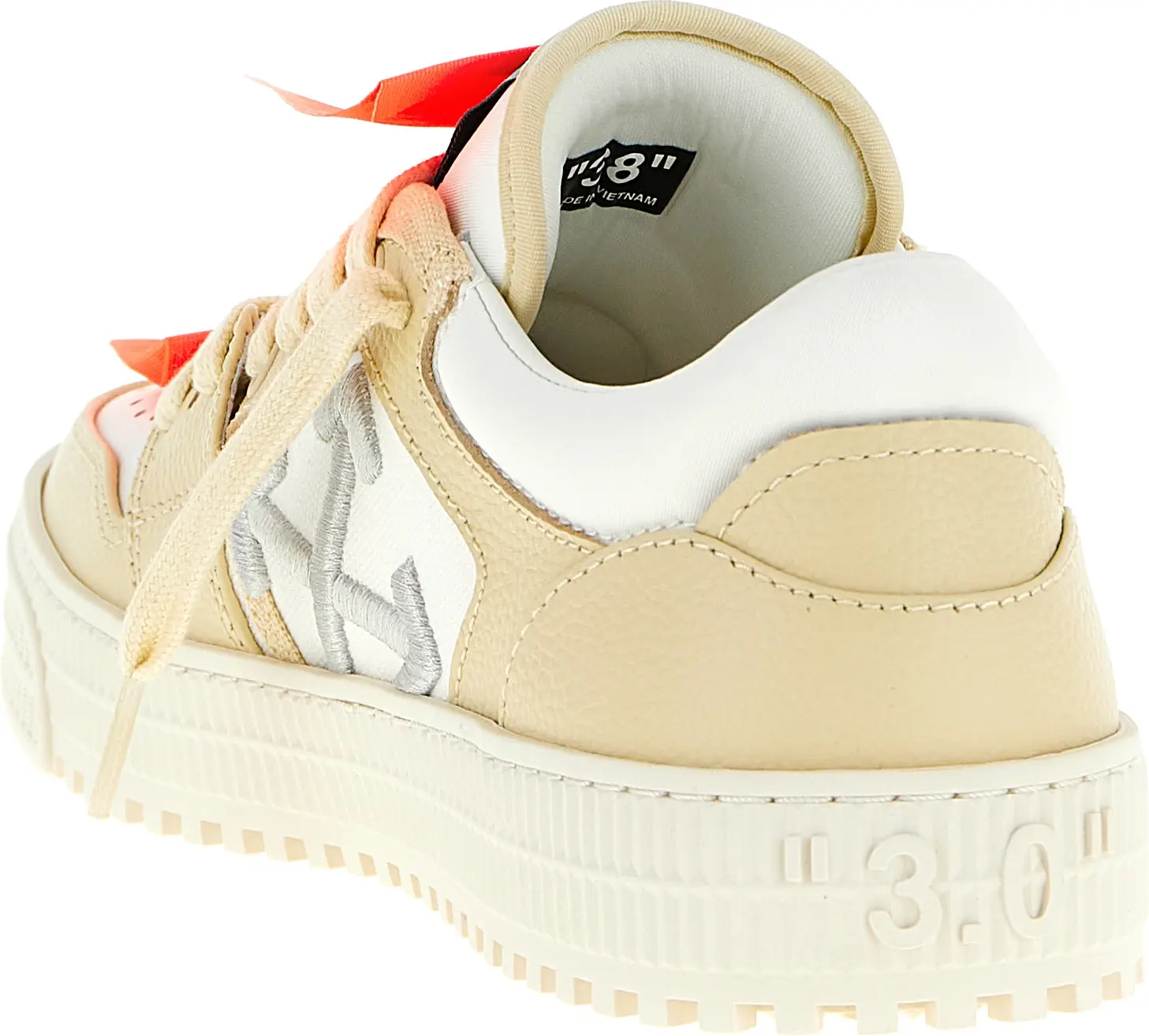 Pastel rangli pastki krossovkalar Off-White