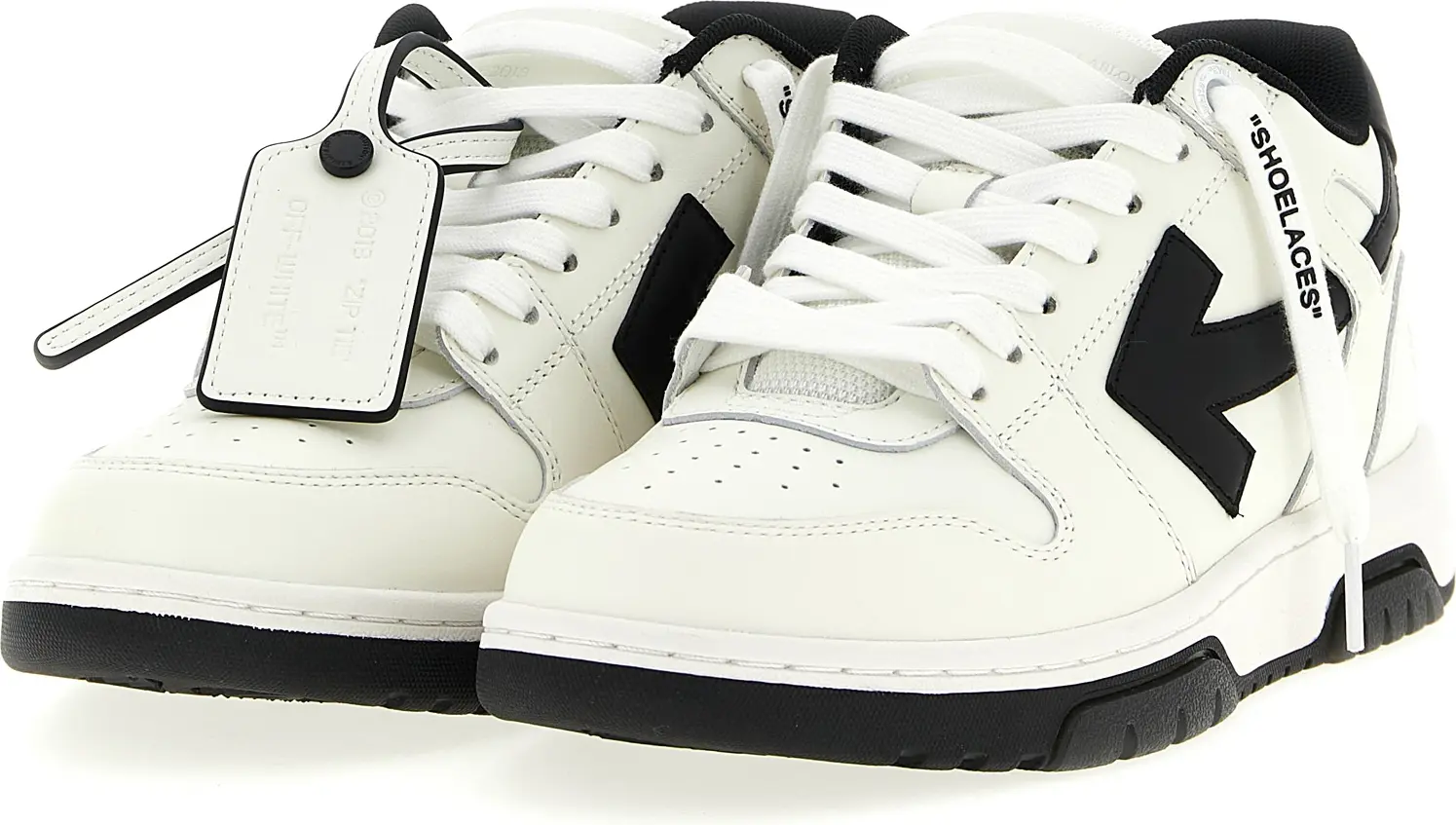 Кроссовки Off-White Bicolor Calfskin Low Top