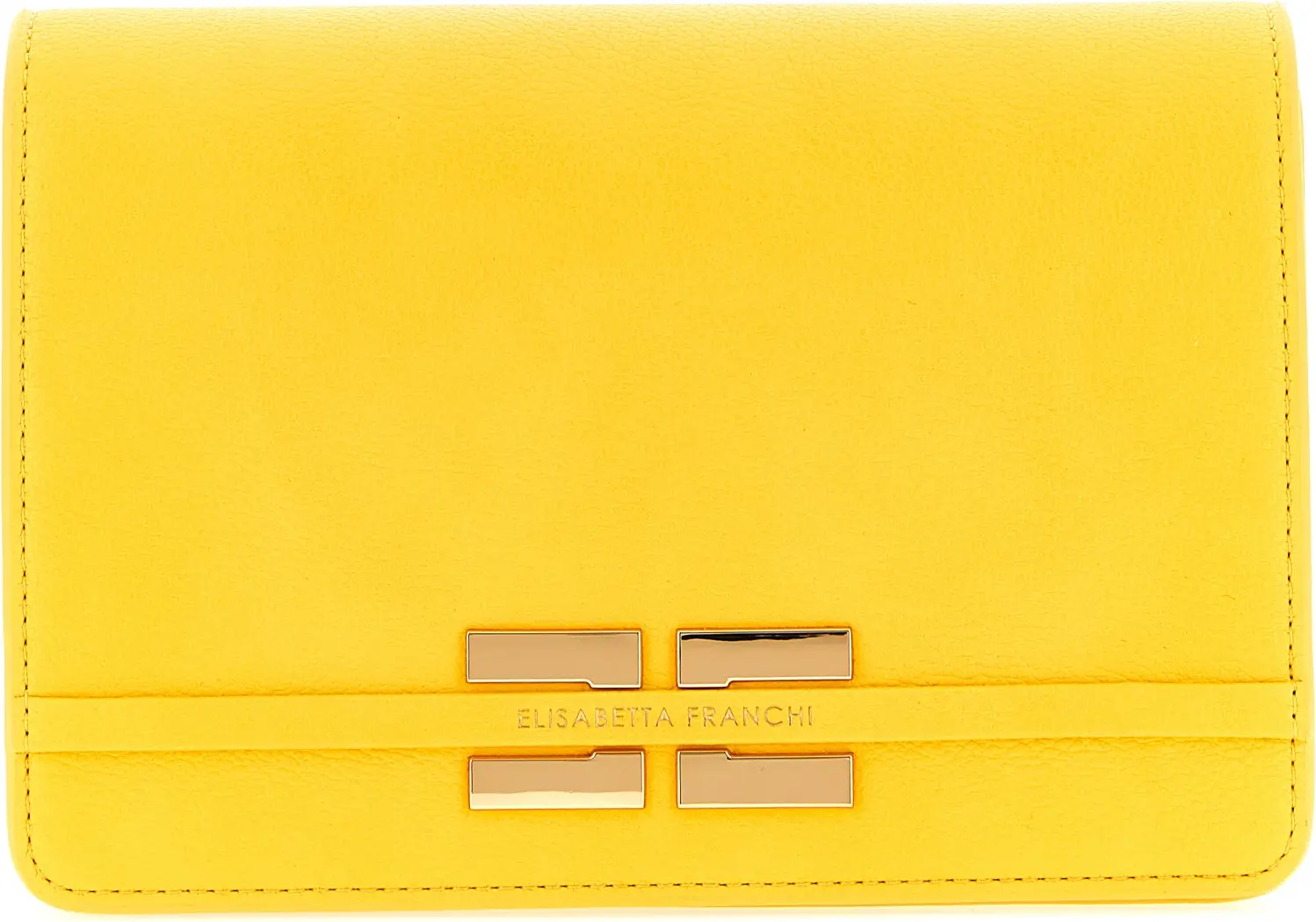 Bicolor Polyester Crossbody Bag Elisabetta Franchi
