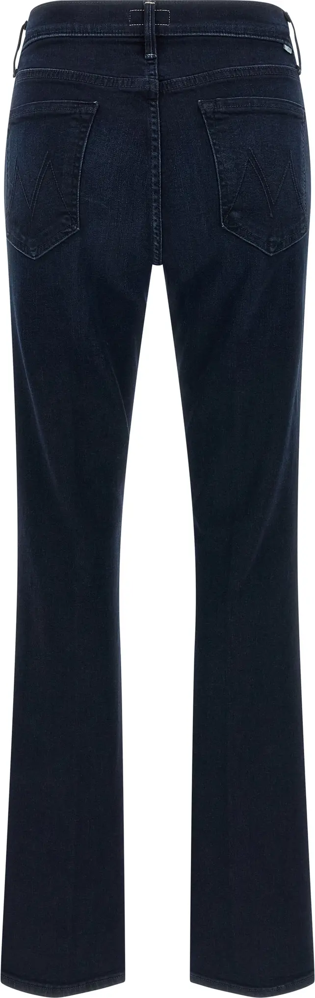 Mother Denim Ko'k Shimcha O'rta Bel Uslubida