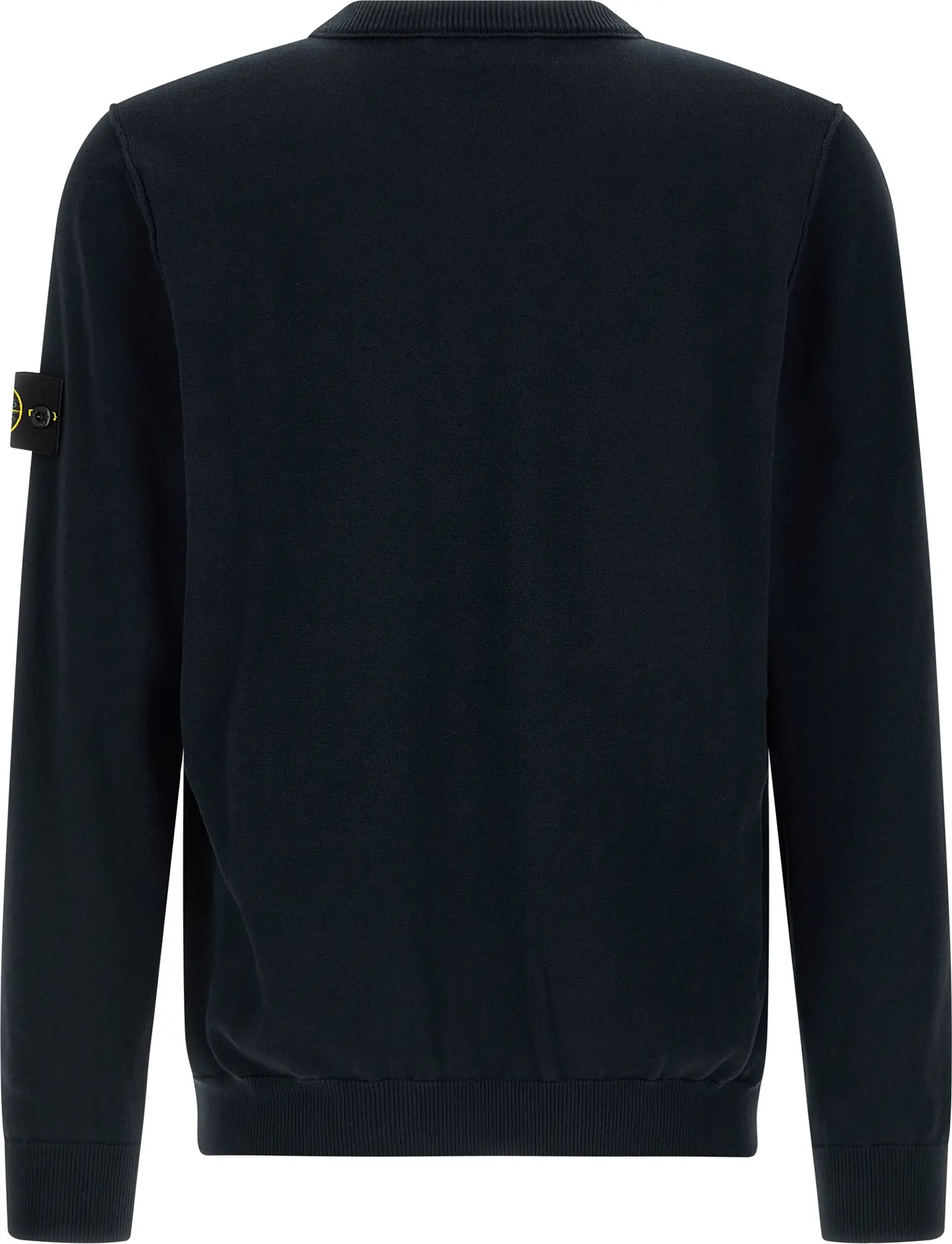 Blue Cotton Cardigan Stone Island