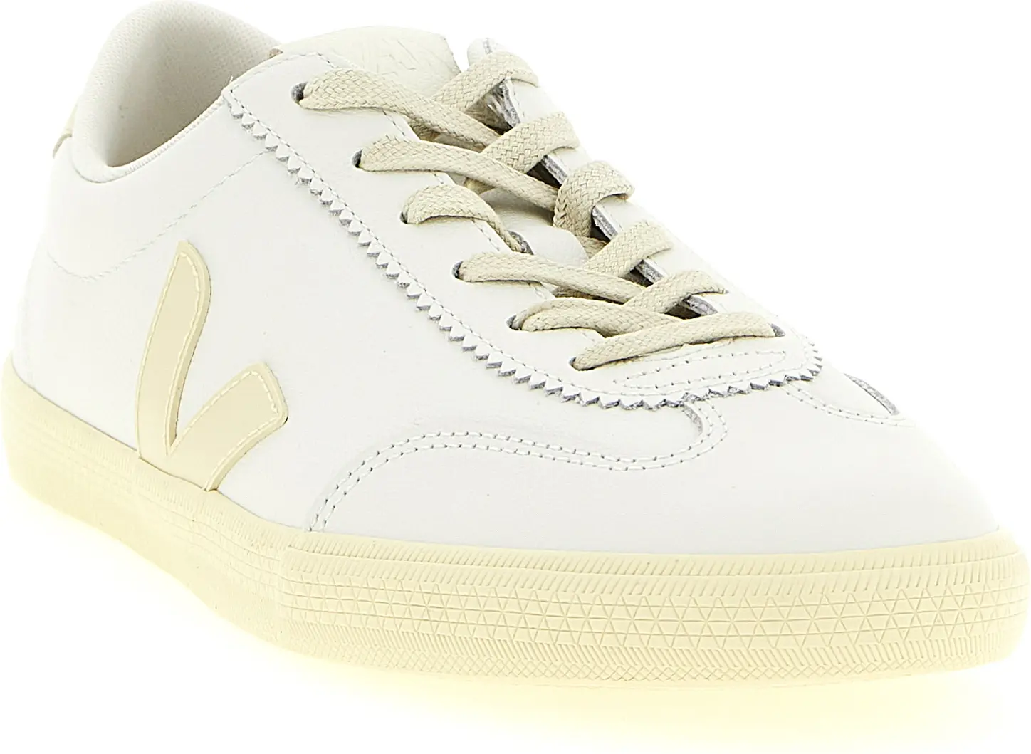 Sneakers White Calfskin Leather Veja
