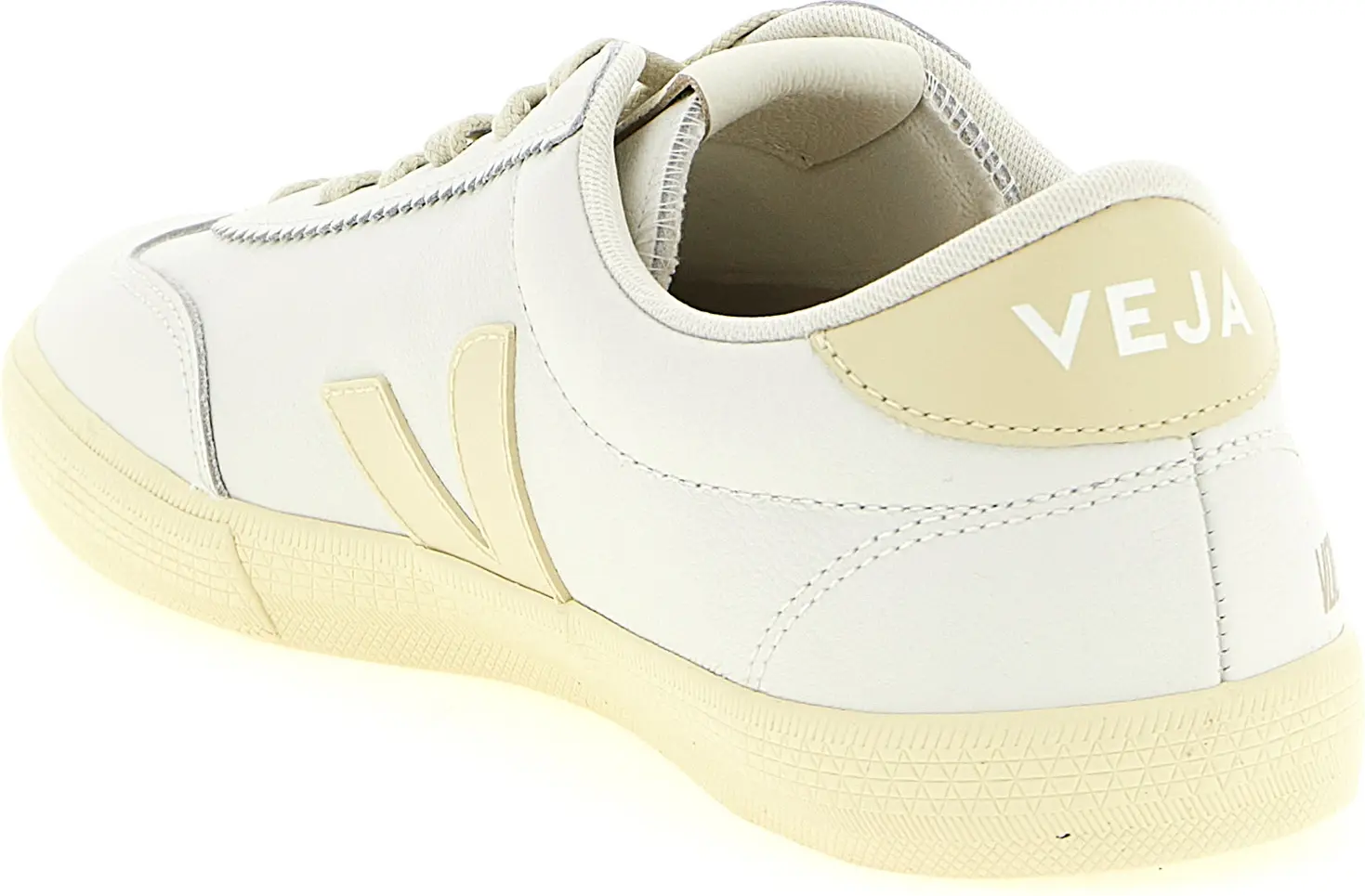 Sneakers White Calfskin Leather Veja