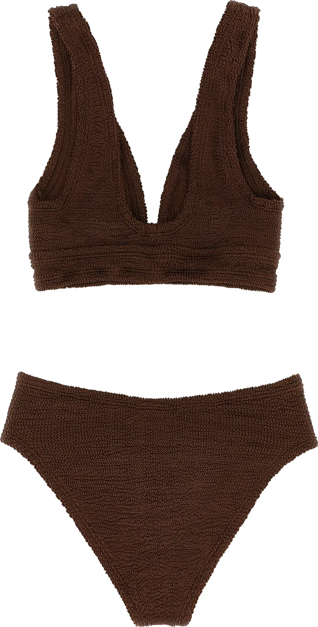 Hunza G Bikini Jigarrangli Poliamid