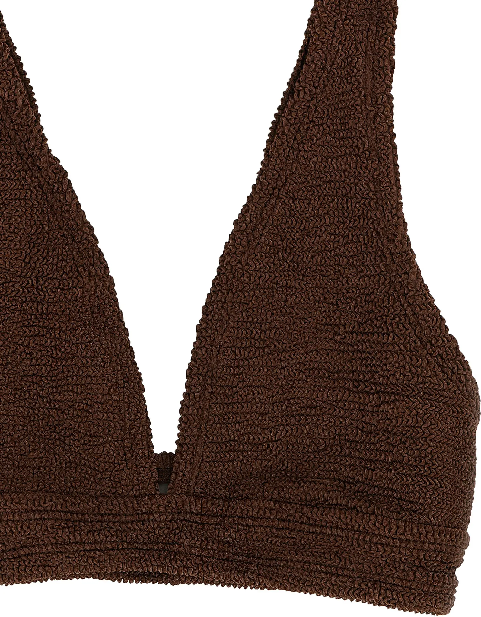 Hunza G Bikini Jigarrangli Poliamid