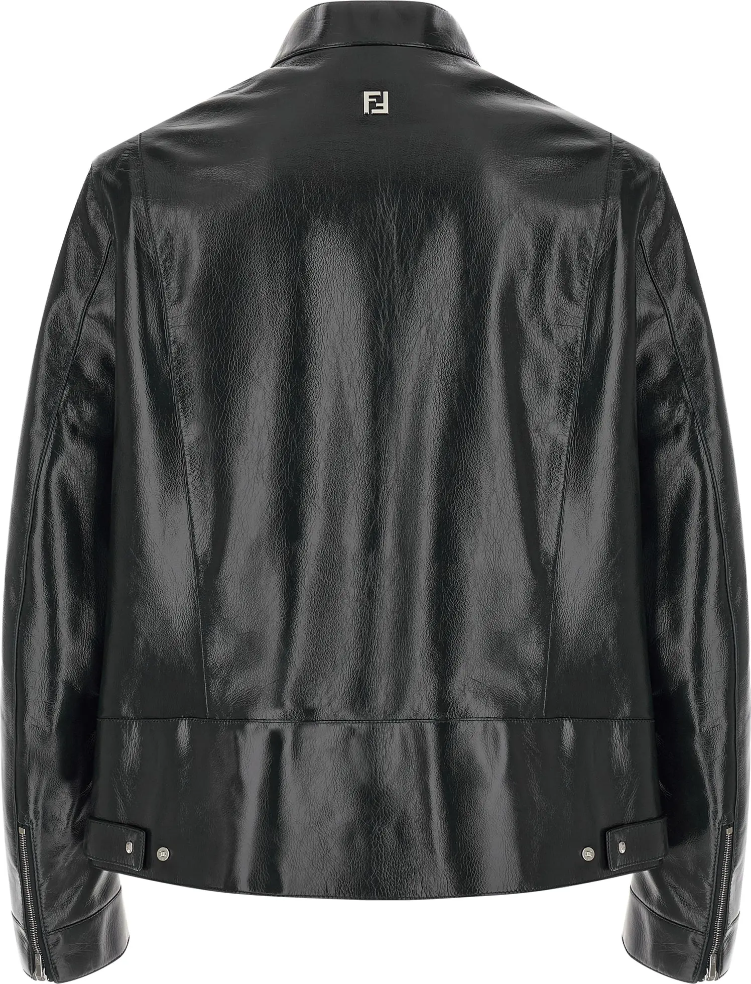 Кожаная куртка Fendi