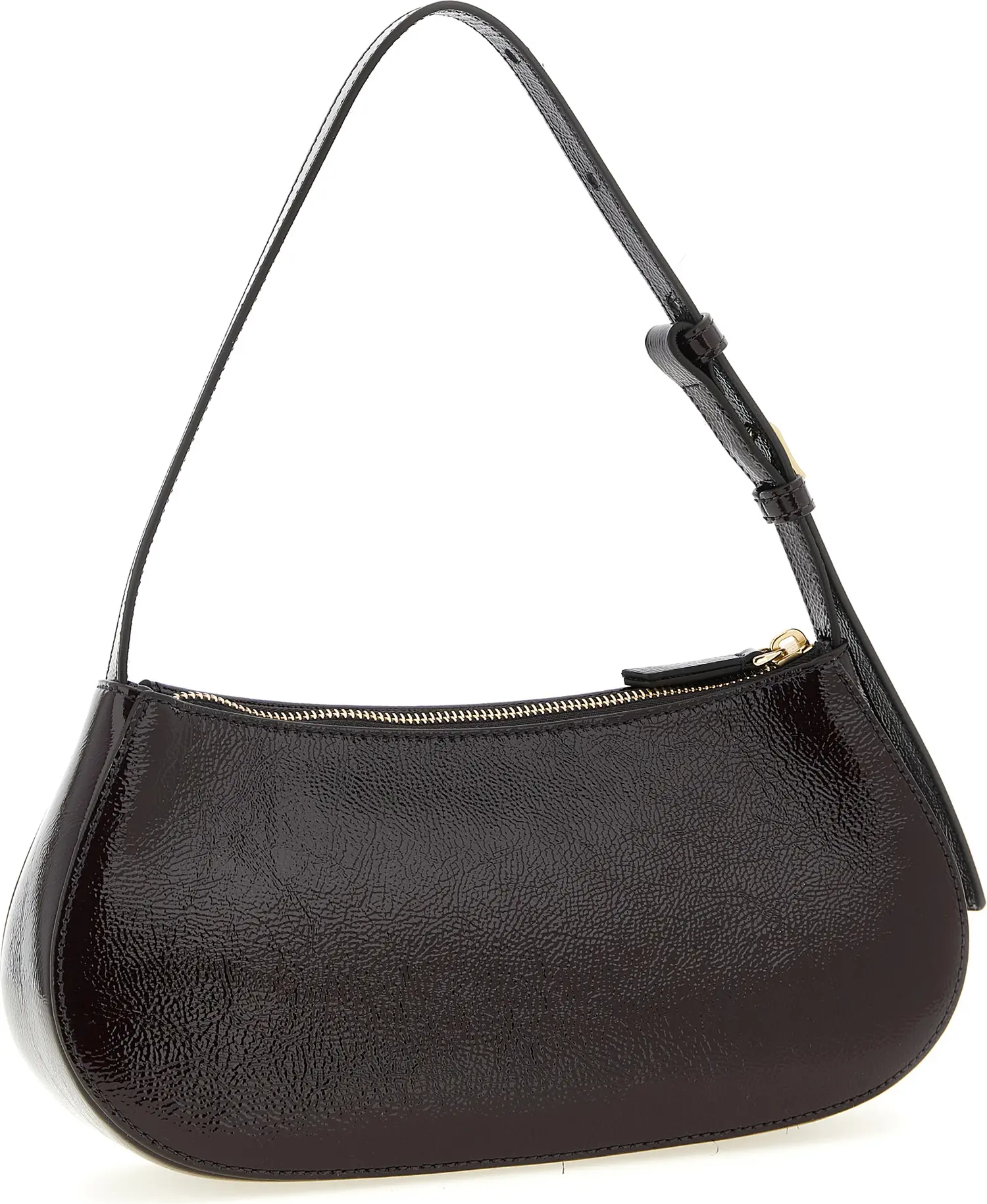 Shoulder Bag Mulberry Purple Calfskin