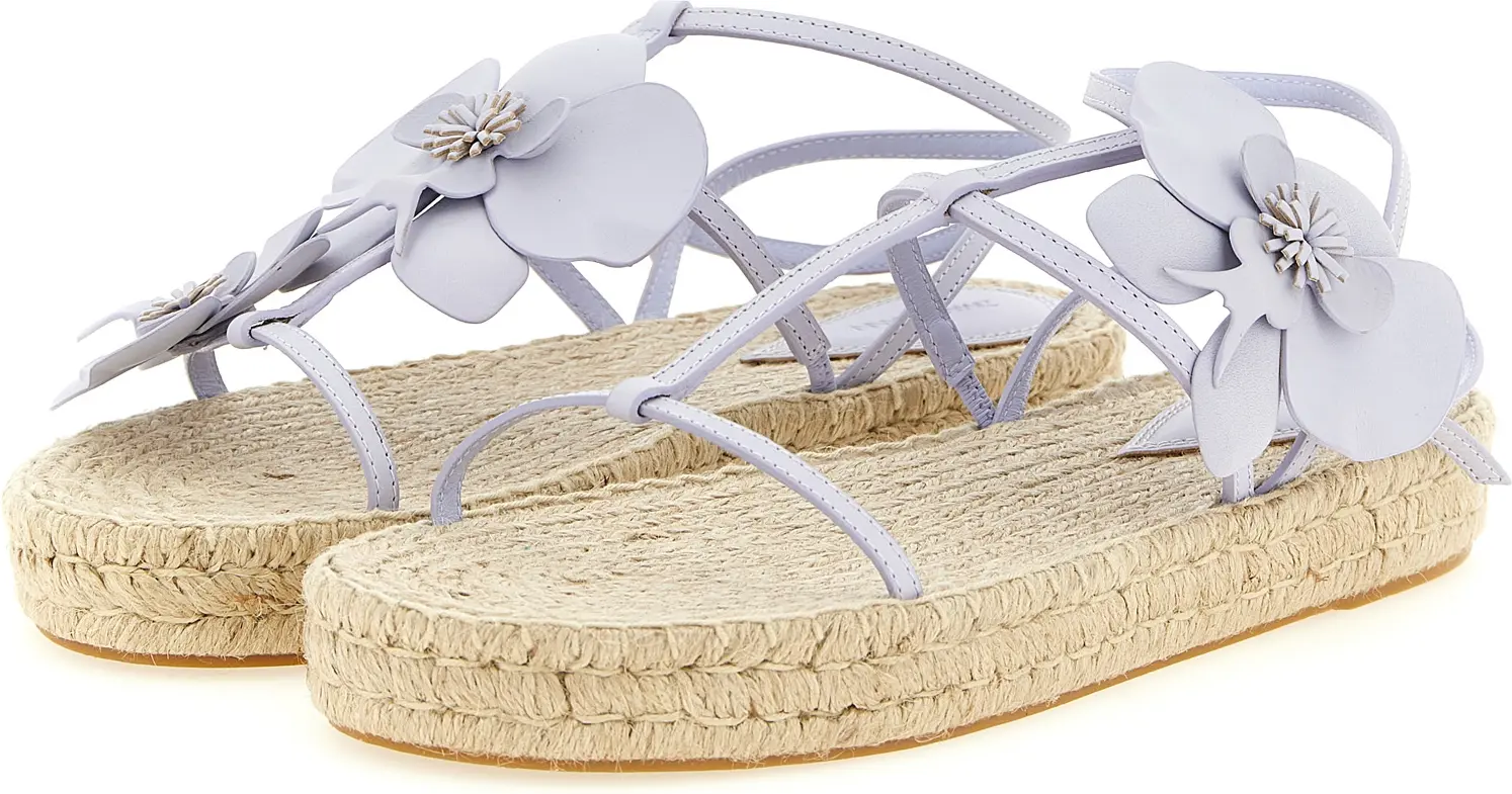 Flat Sandals Zimmermann Purple