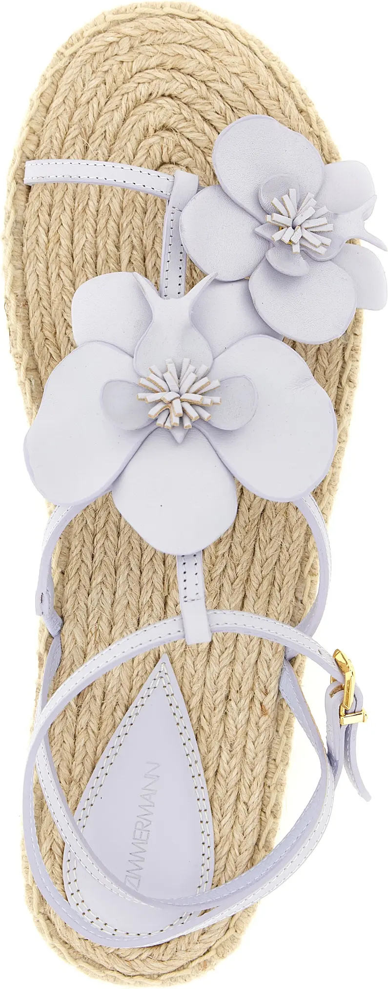 Flat Sandals Zimmermann Purple