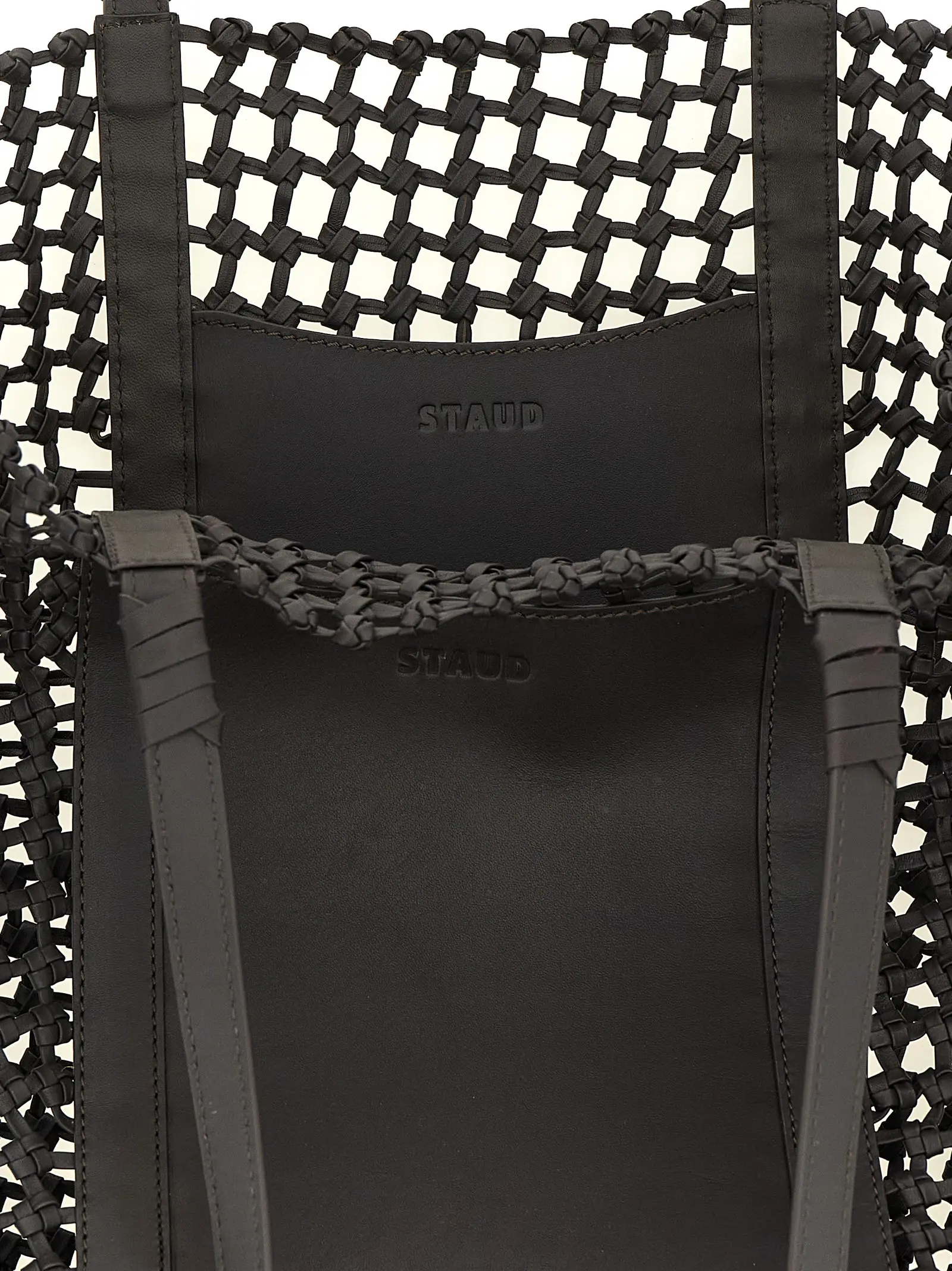 Tote Bag Staud Brown Cowhide Tote Bag