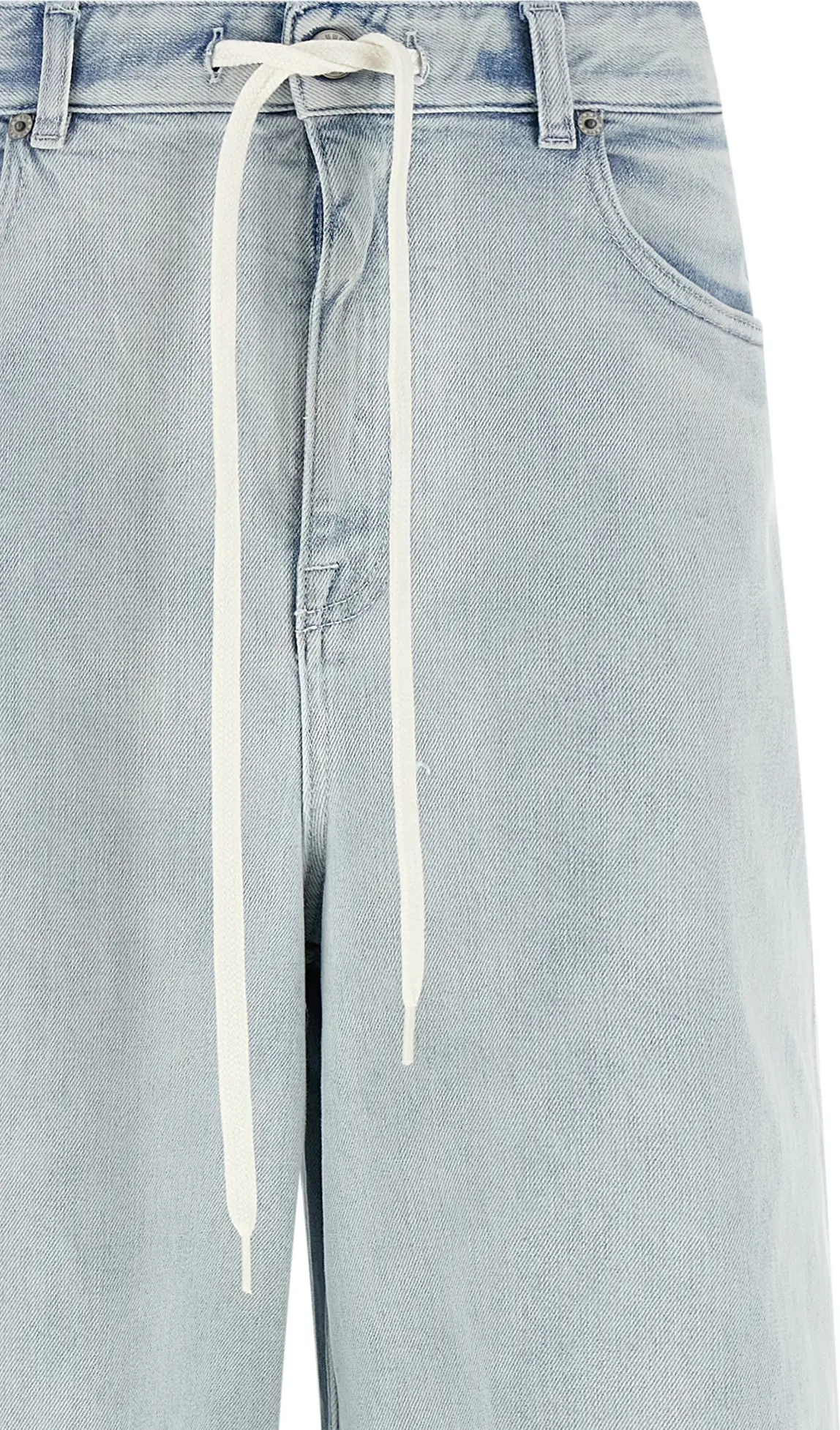 MM6 Maison Margiela ko'k paxta jinsi shim