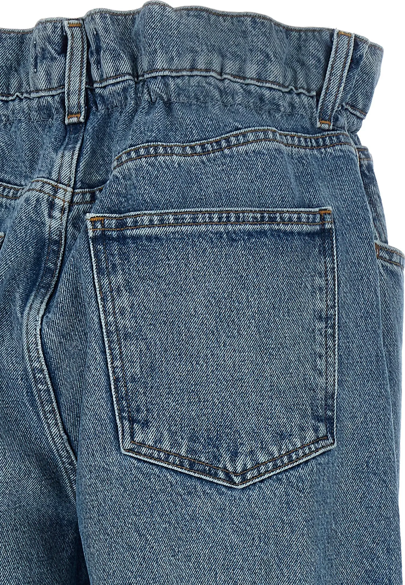 Jeans AGOLDE Moviy Paxta To'g'ri Shim