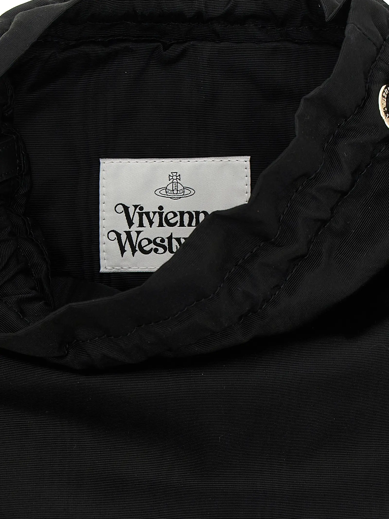 Black Viscose Handbag Vivienne Westwood