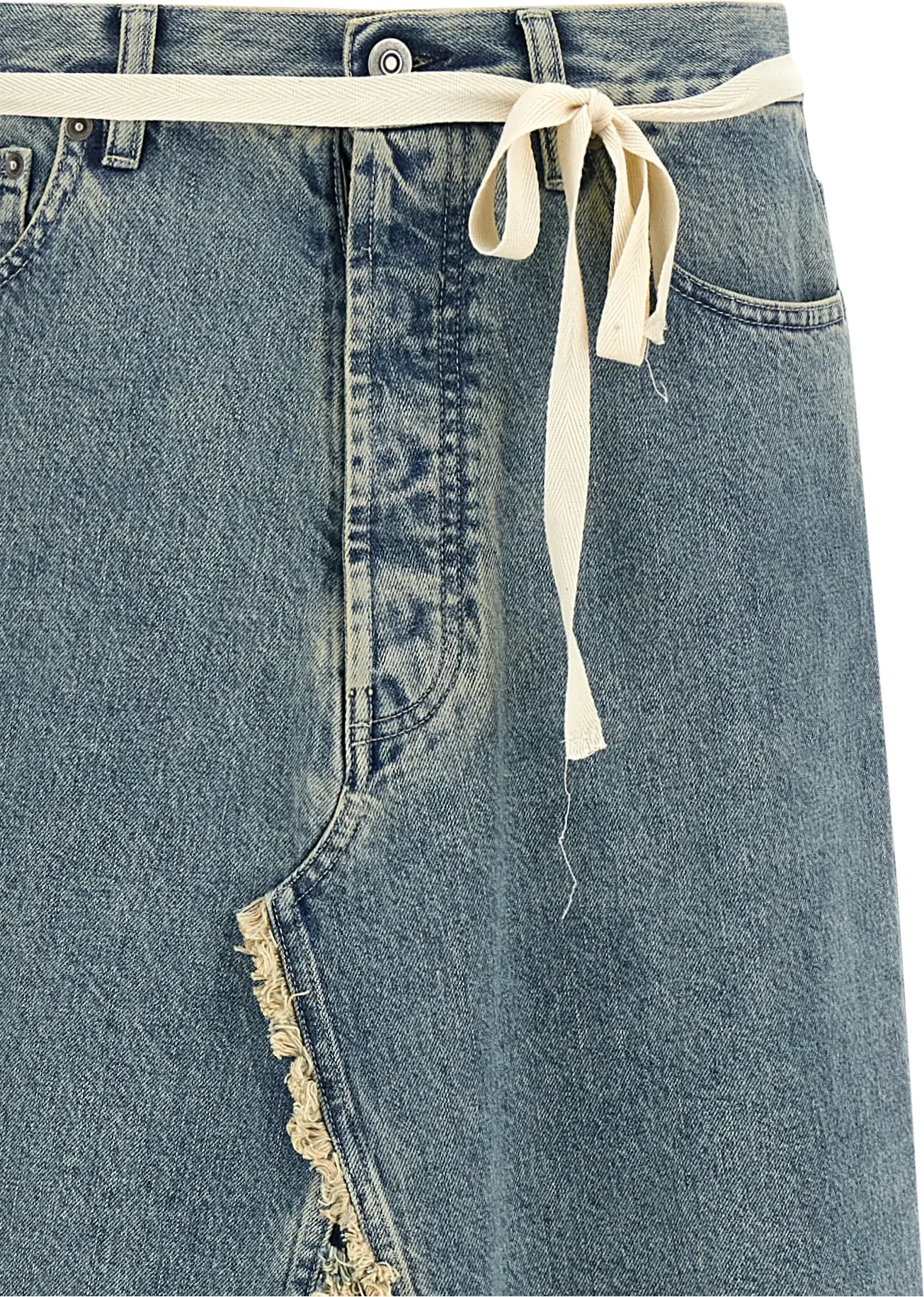 Хлопковая юбка Maison Margiela