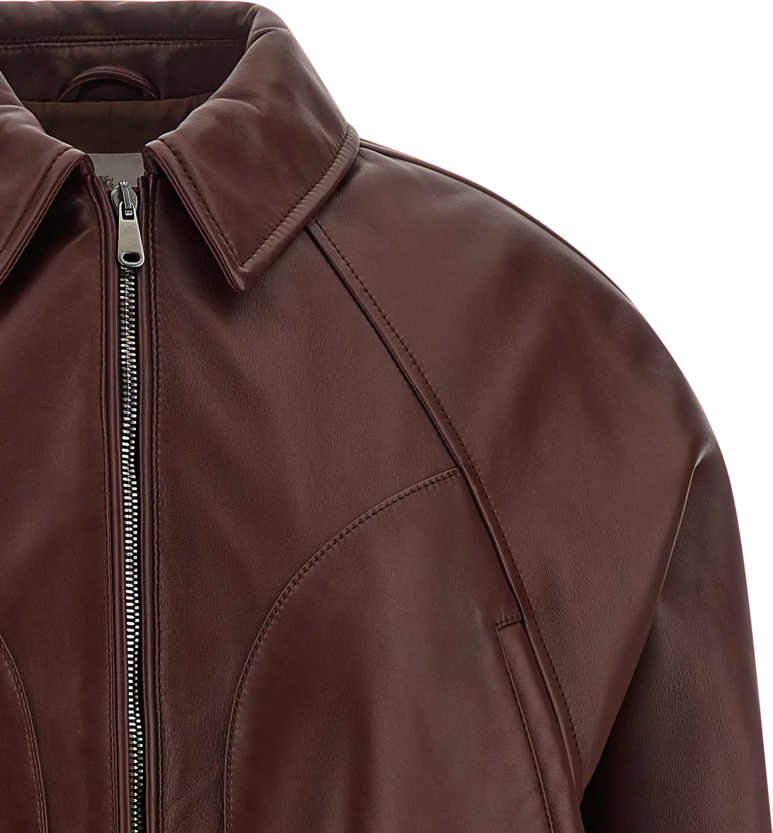 Leather Jacket Brunello Cucinelli