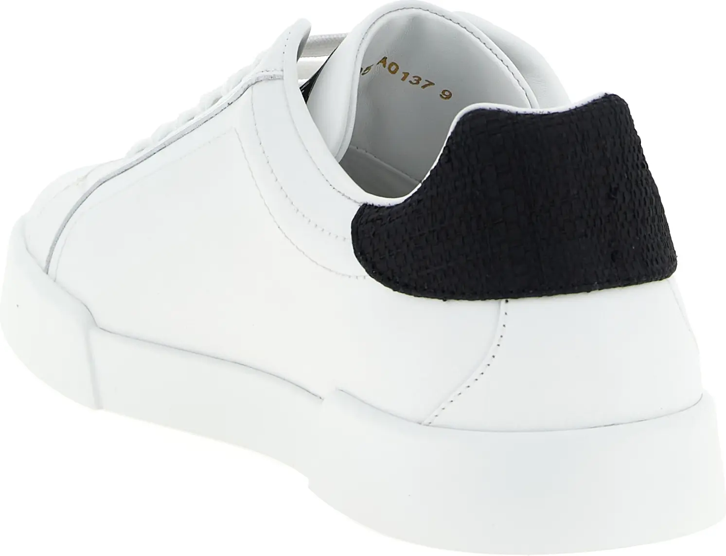Bicolor Calfskin Low Top Sneakers Dolce & Gabbana