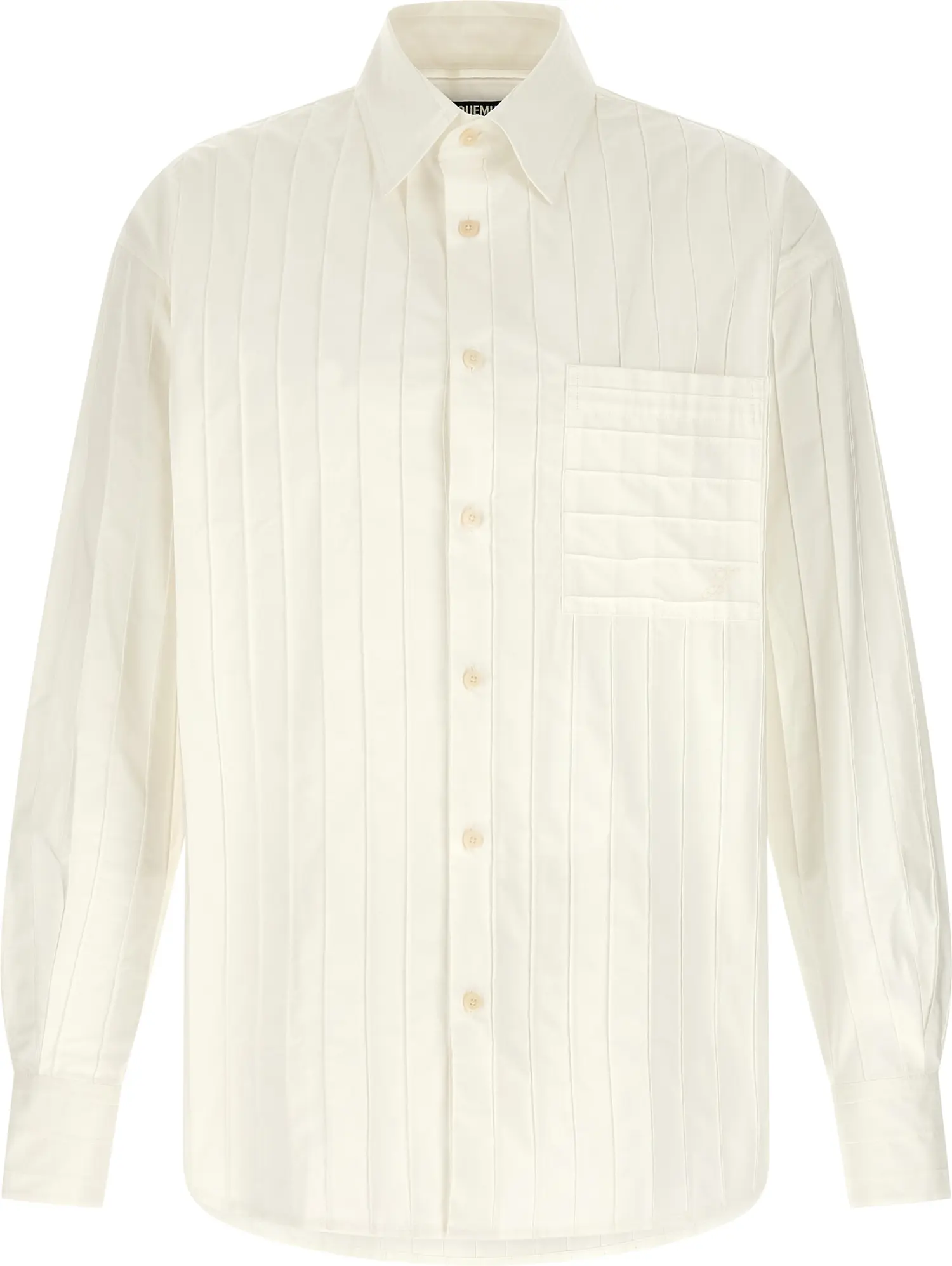 White Cotton Blouse Jacquemus