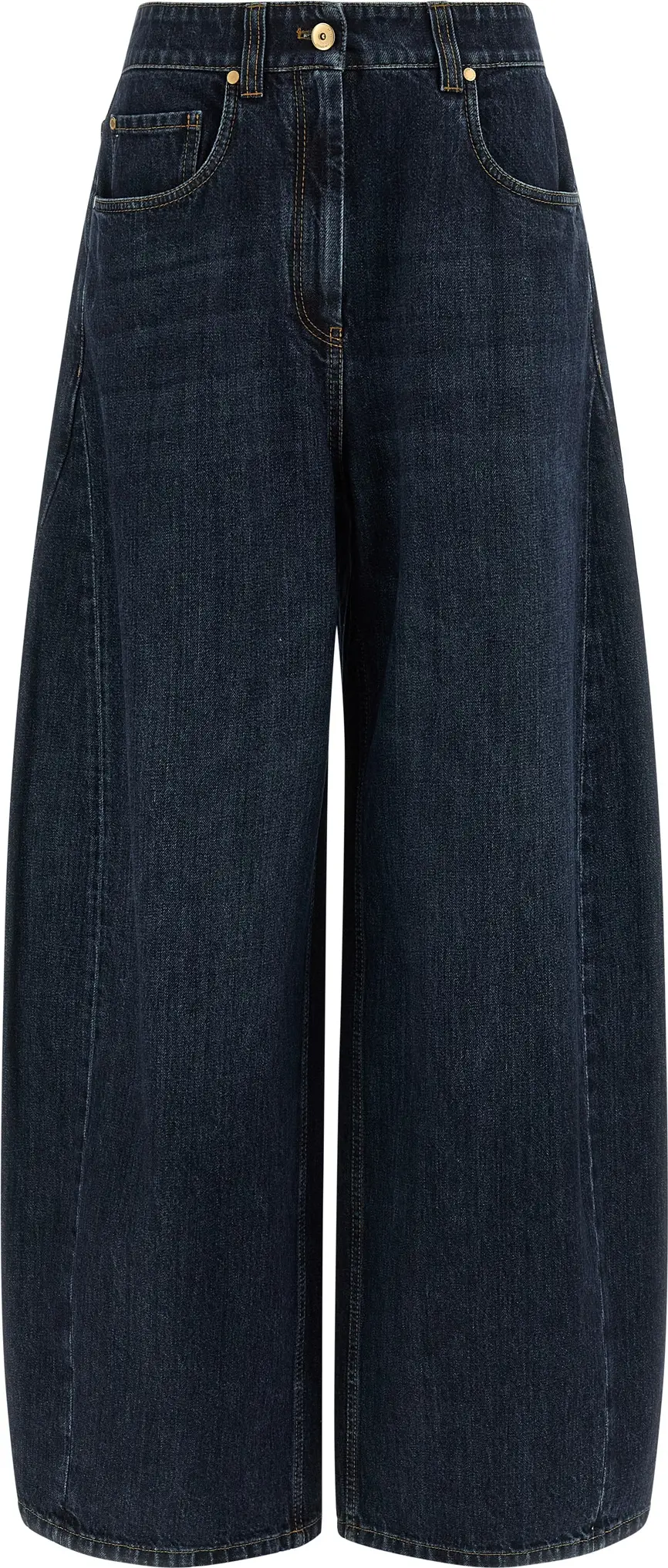 Джинсы Brunello Cucinelli The Wide Barrel