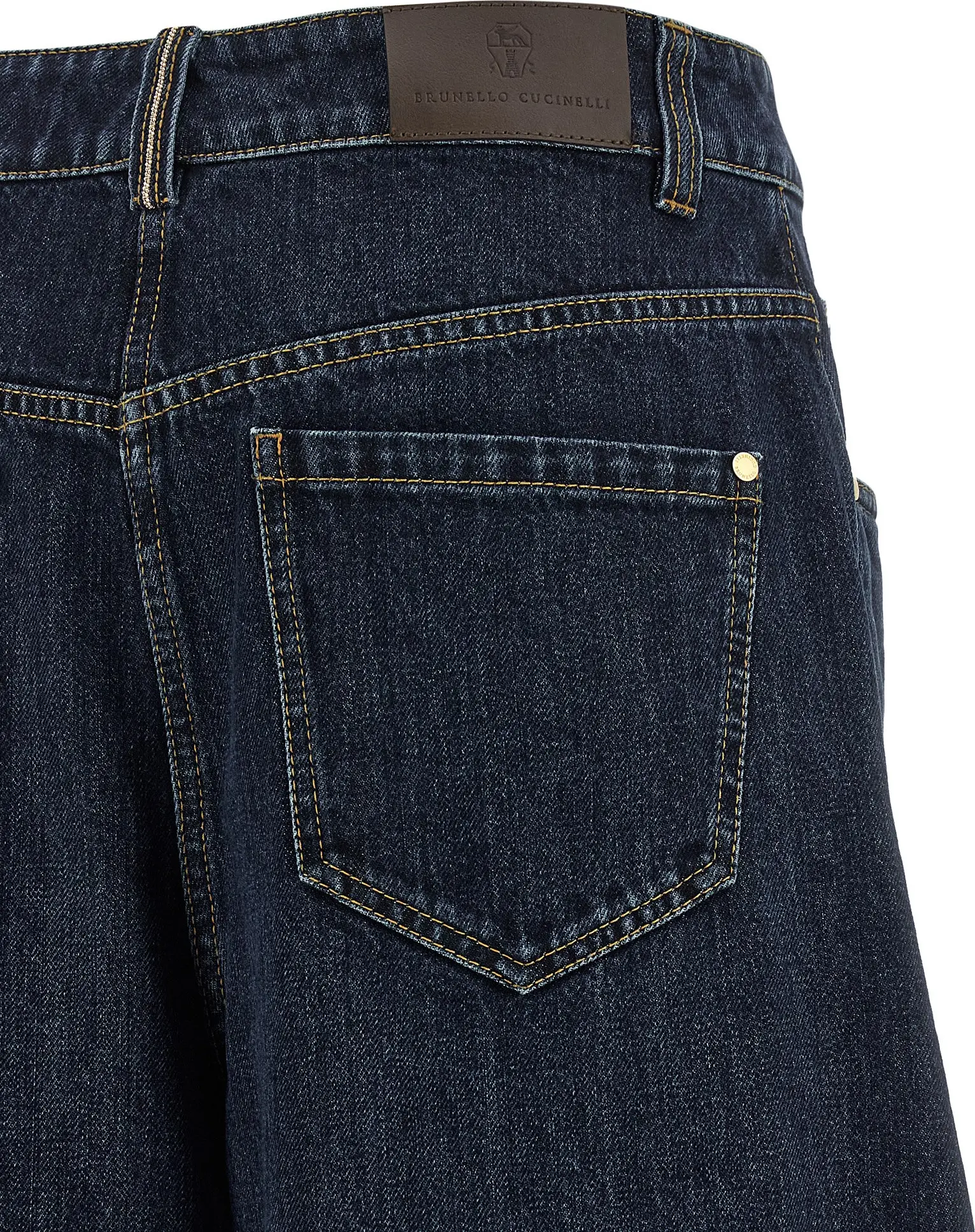Джинсы Brunello Cucinelli The Wide Barrel