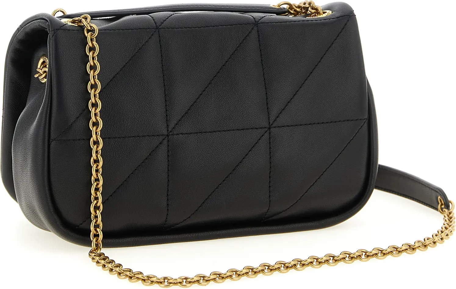 Сумка через плечо Saint Laurent Черная Наппа