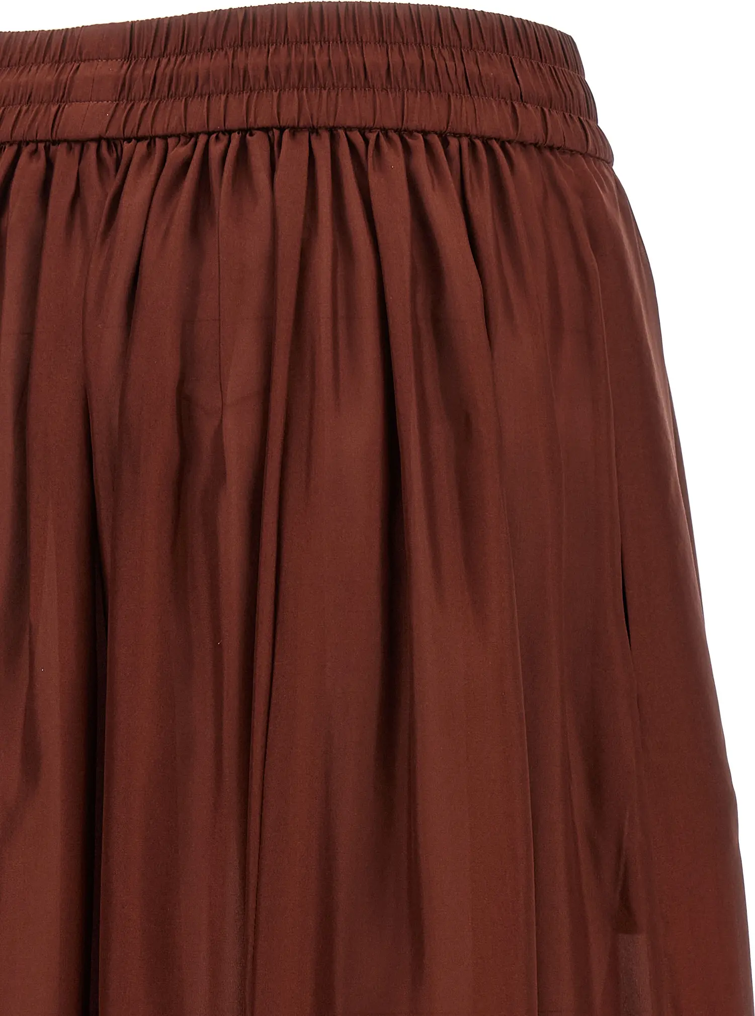 Zimmermann Bordeaux ipak mini yubka