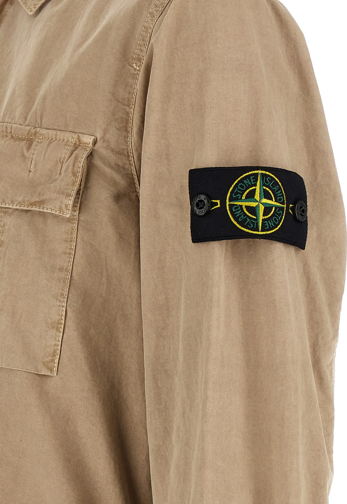 Overshirt Бежевая хлопковая блузка Stone Island