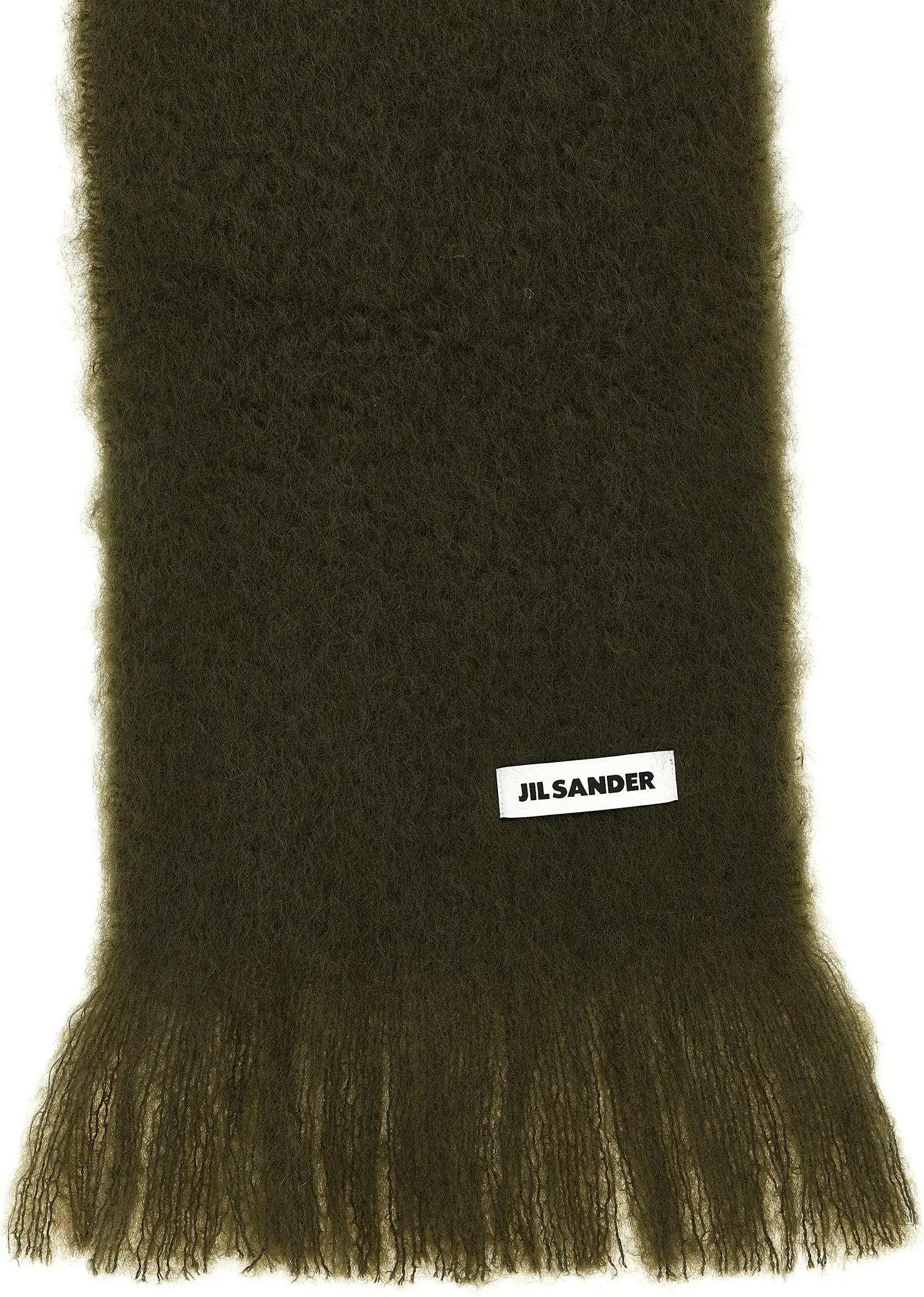 Bicolor Wool Scarf Jil Sander