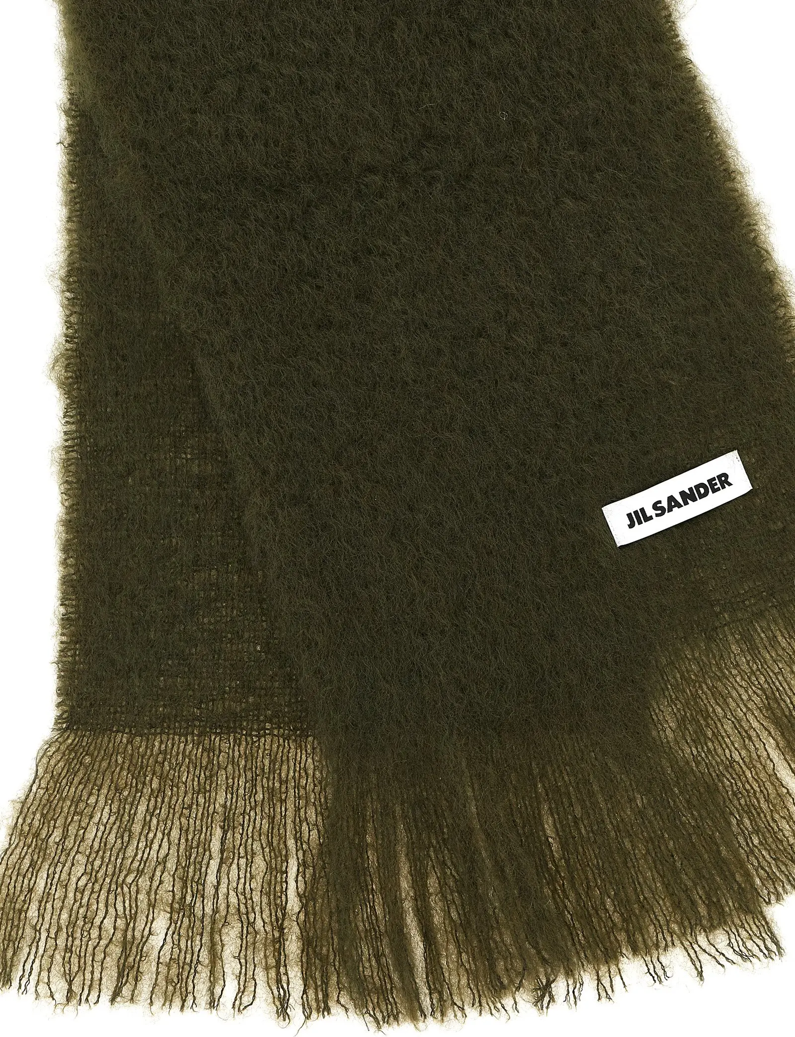 Bicolor Wool Scarf Jil Sander