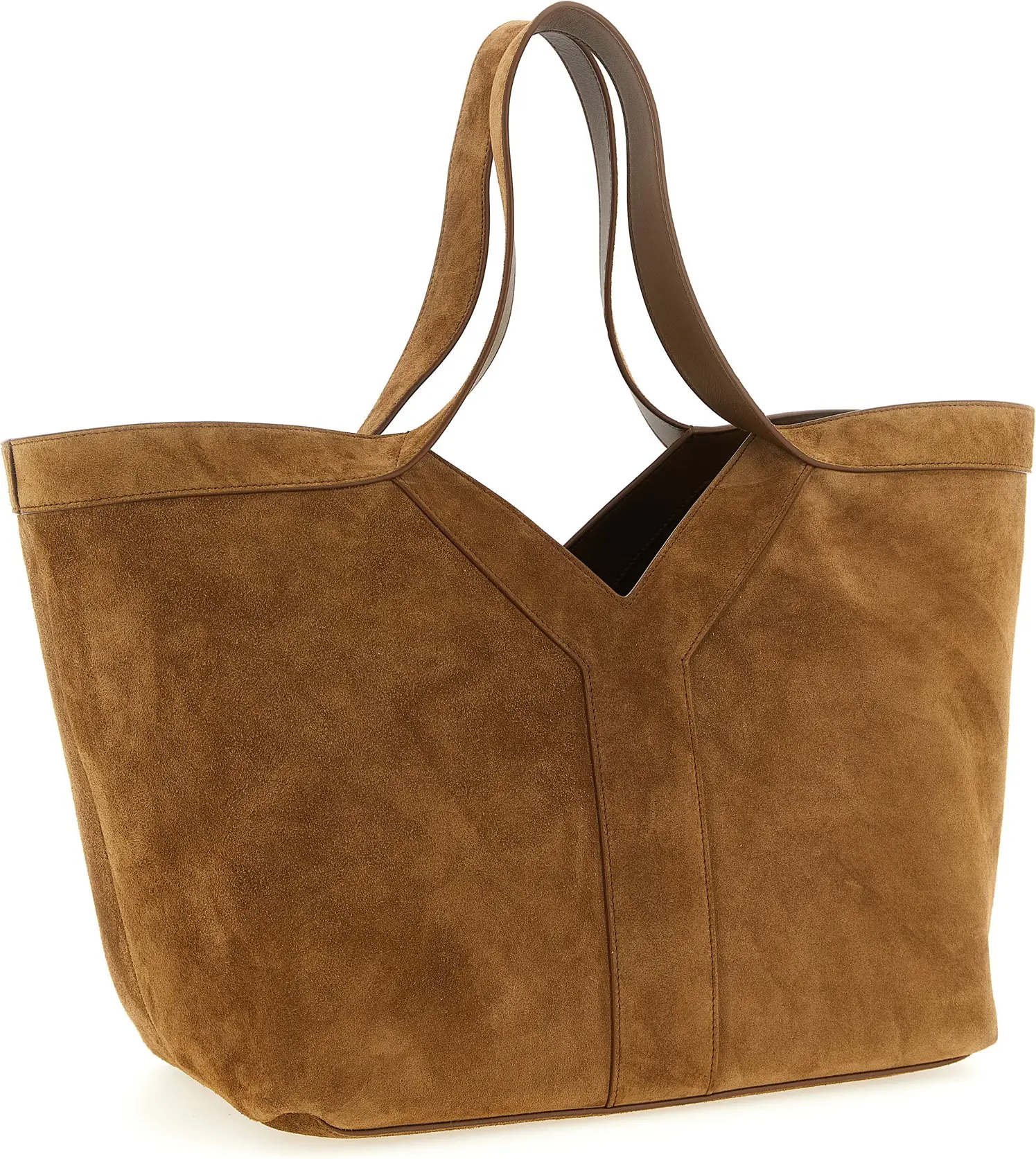 Tote Bag Saint Laurent Brown Calfskin