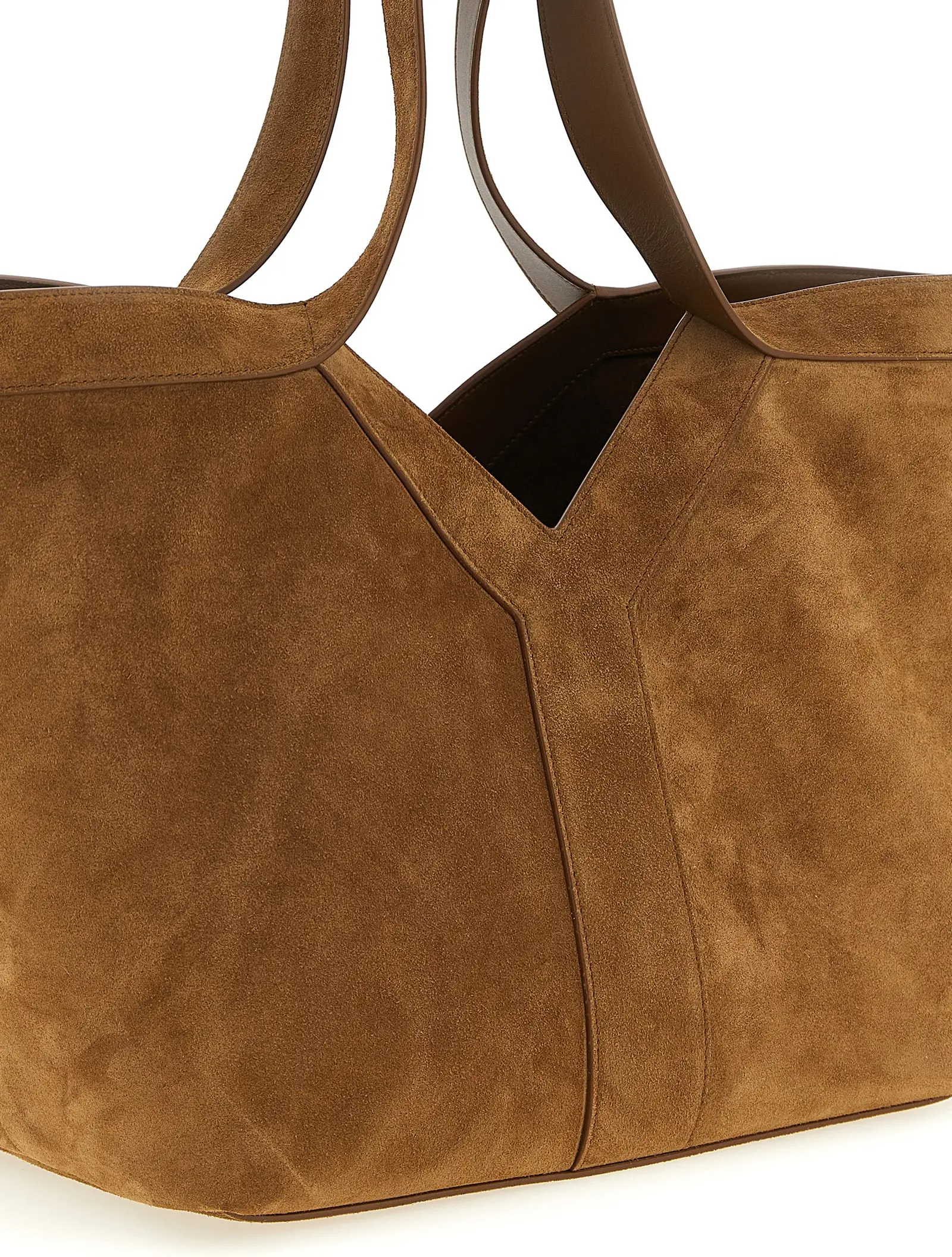 Tote Bag Saint Laurent Brown Calfskin