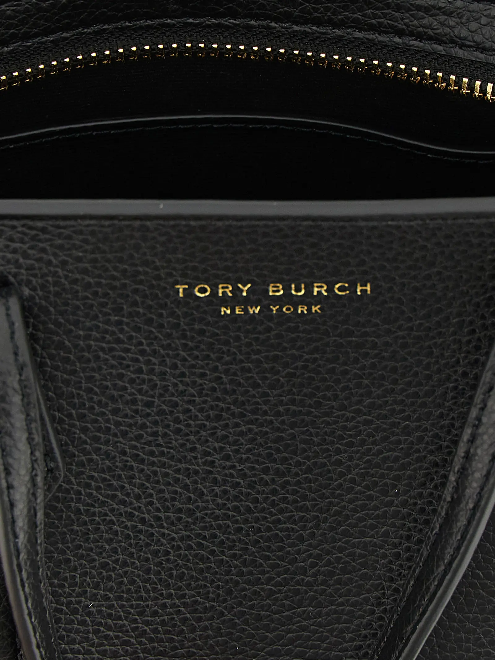 Black Cowhide Handbag Tory Burch