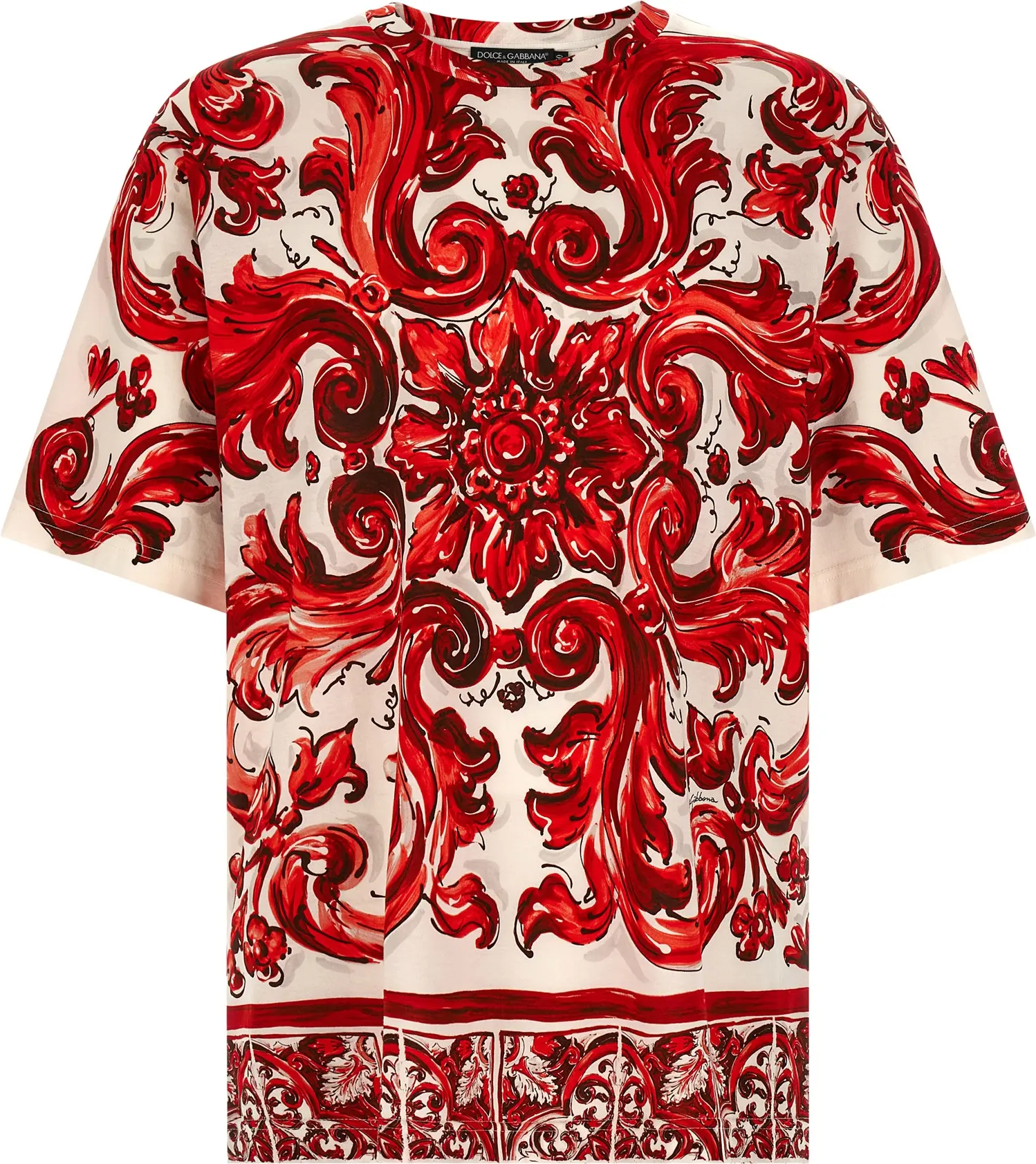 T-Shirt Dolce & Gabbana Maiolica