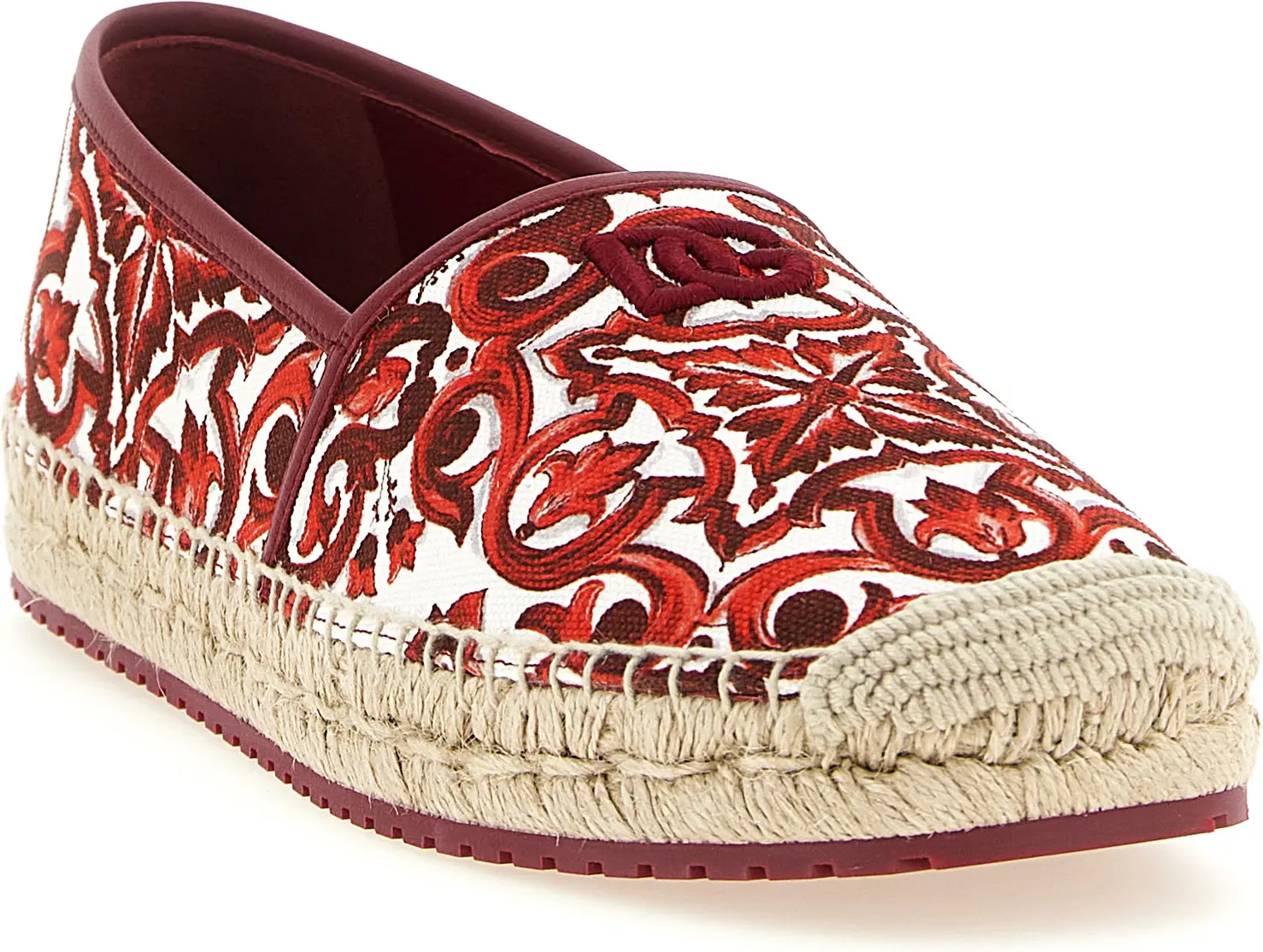 Dolce & Gabbana dan paxtadan tikilgan espadril