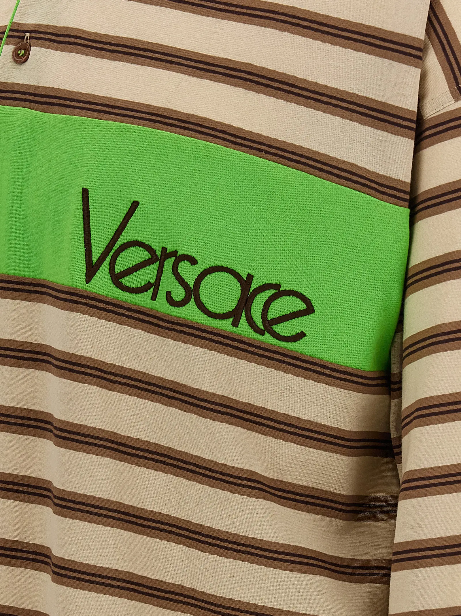 Polo Shirt Versace Multicolor Cotton