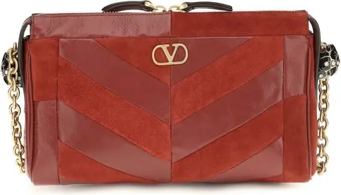 Calf Leather Bos Taurus Shoulder Bag Valentino Garavani