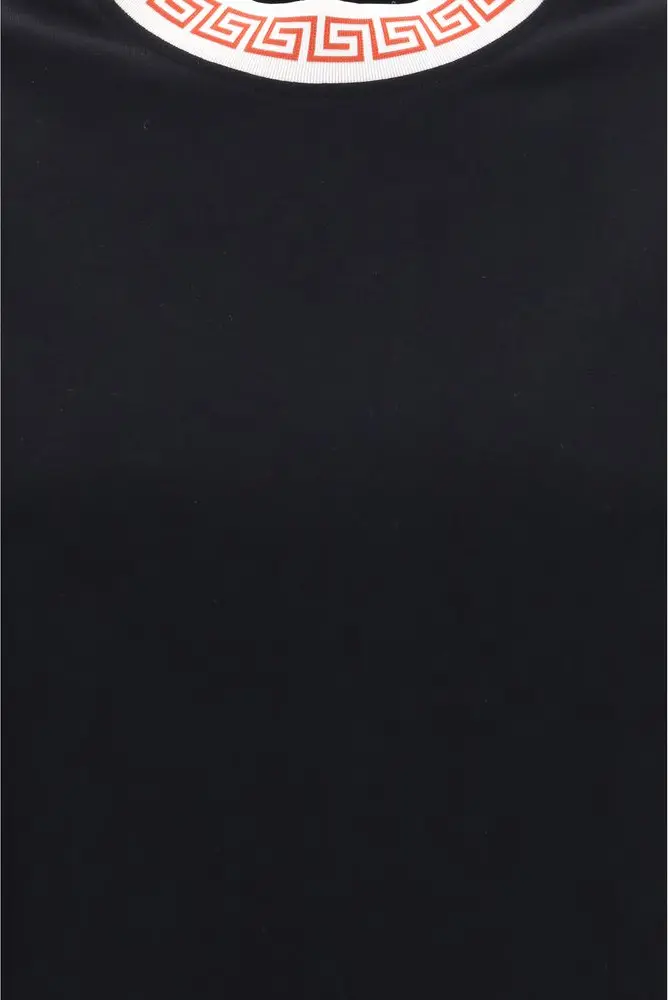 Versace Black Cotton T-Shirt
