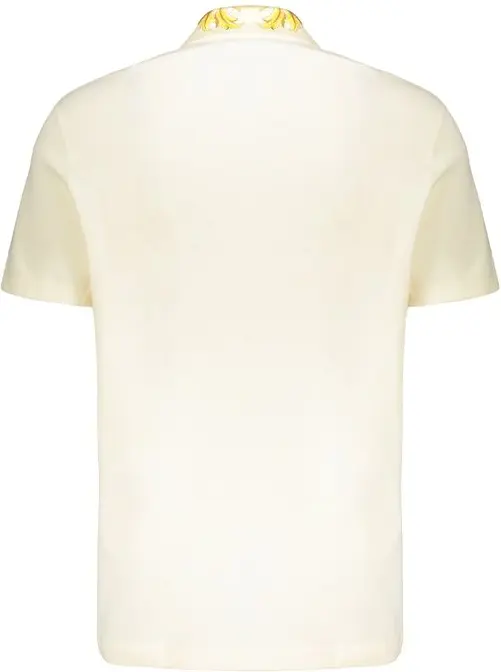 Bicolor Cotton Polo Shirt Versace