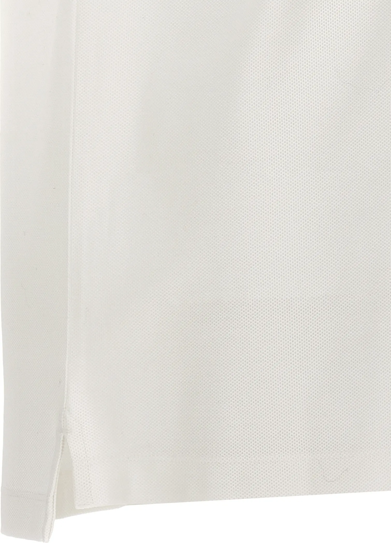 Burberry Polo Ko'ylak Oq Paxta