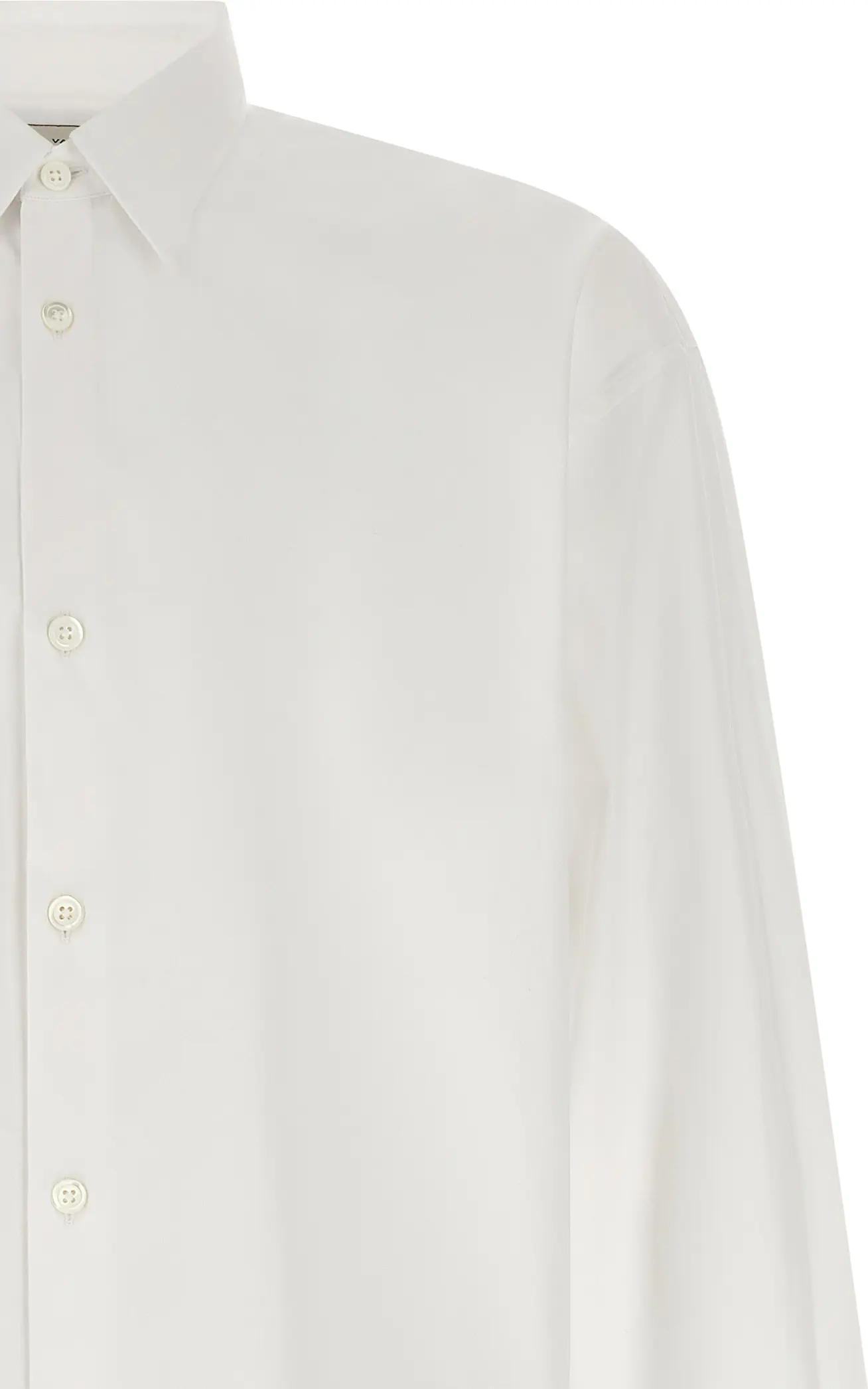 Рубашка Dries Van Noten Белый Хлопок