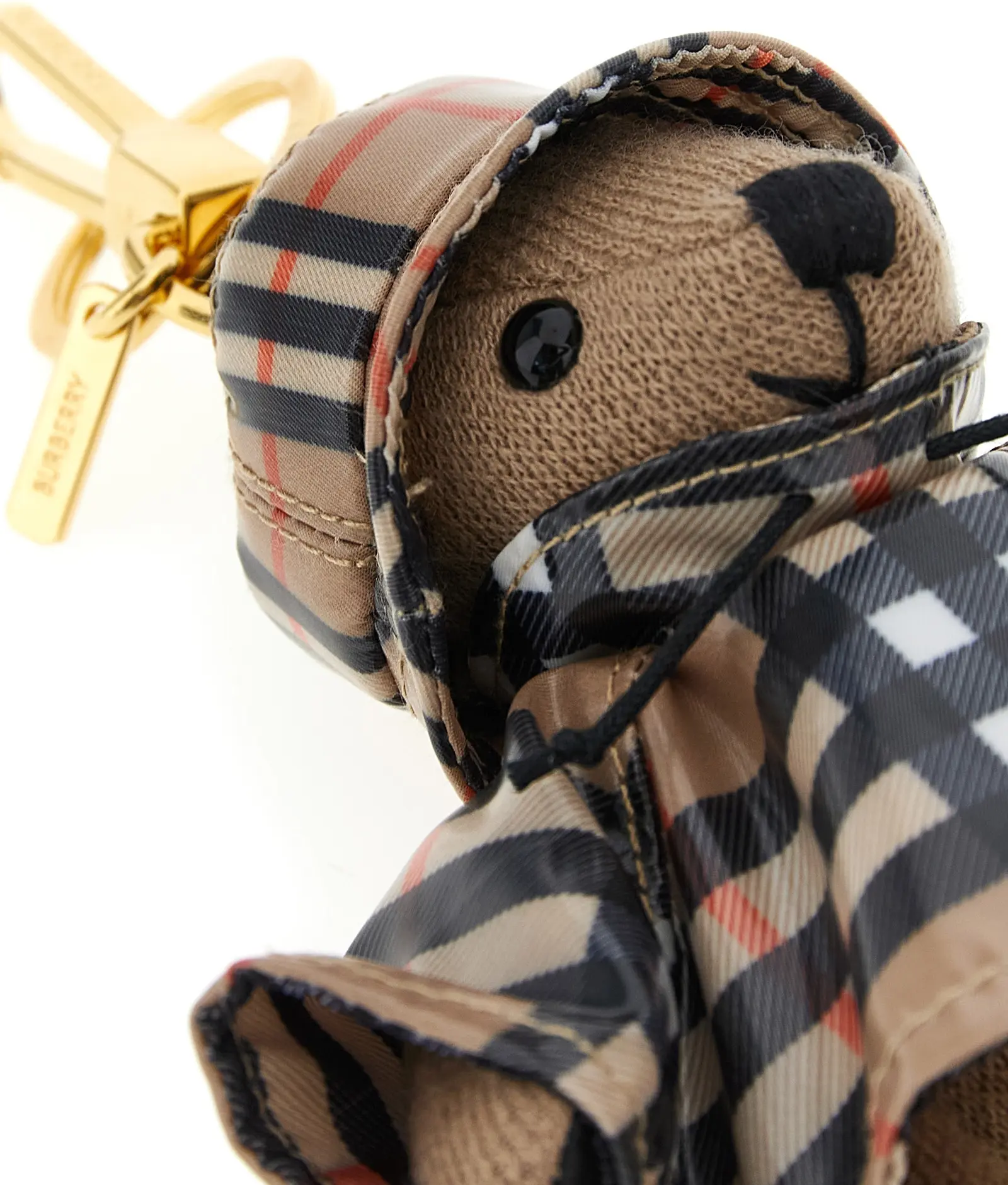 Брелок Burberry Multicolor Wool Keychain