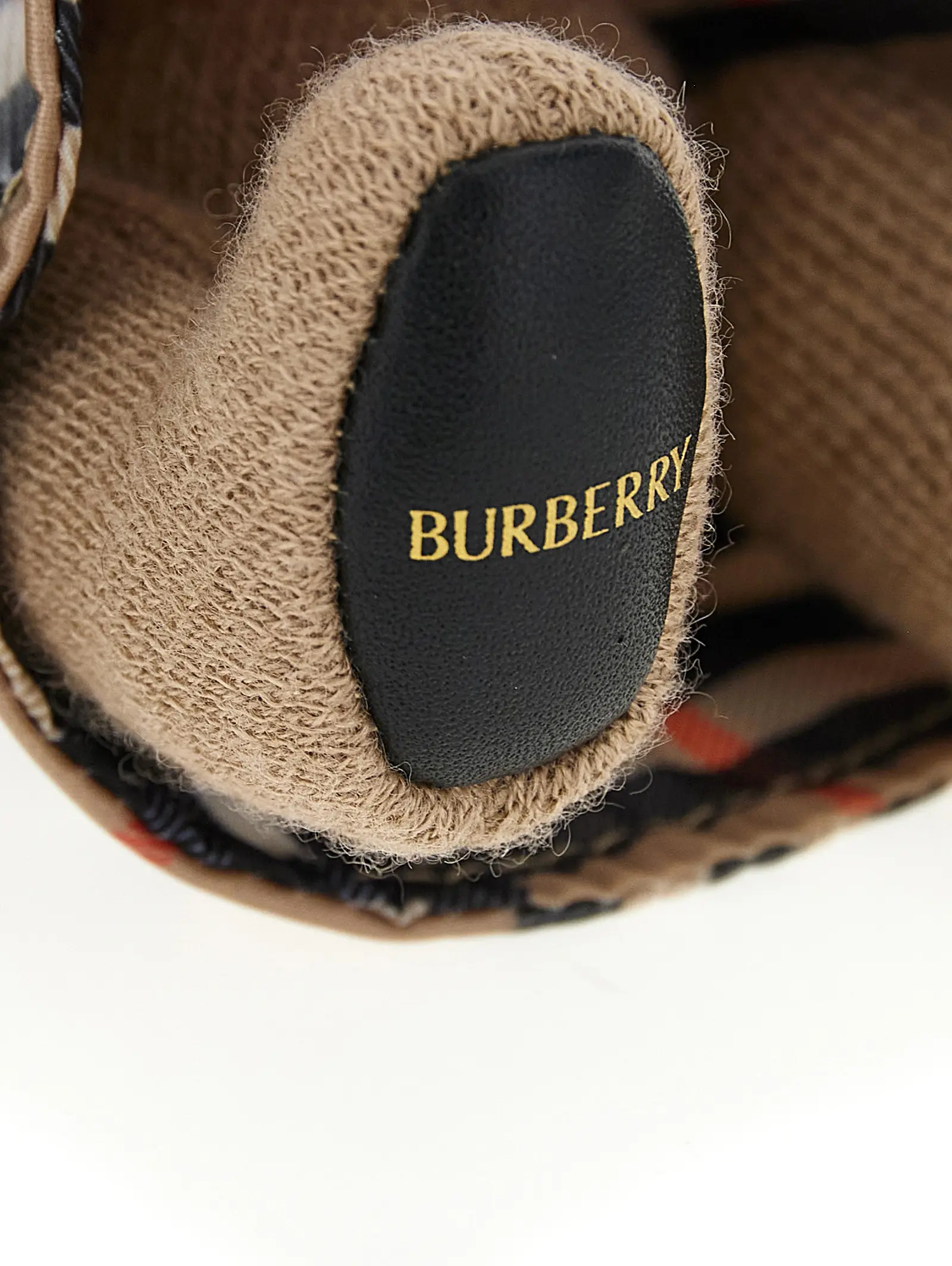 Брелок Burberry Multicolor Wool Keychain