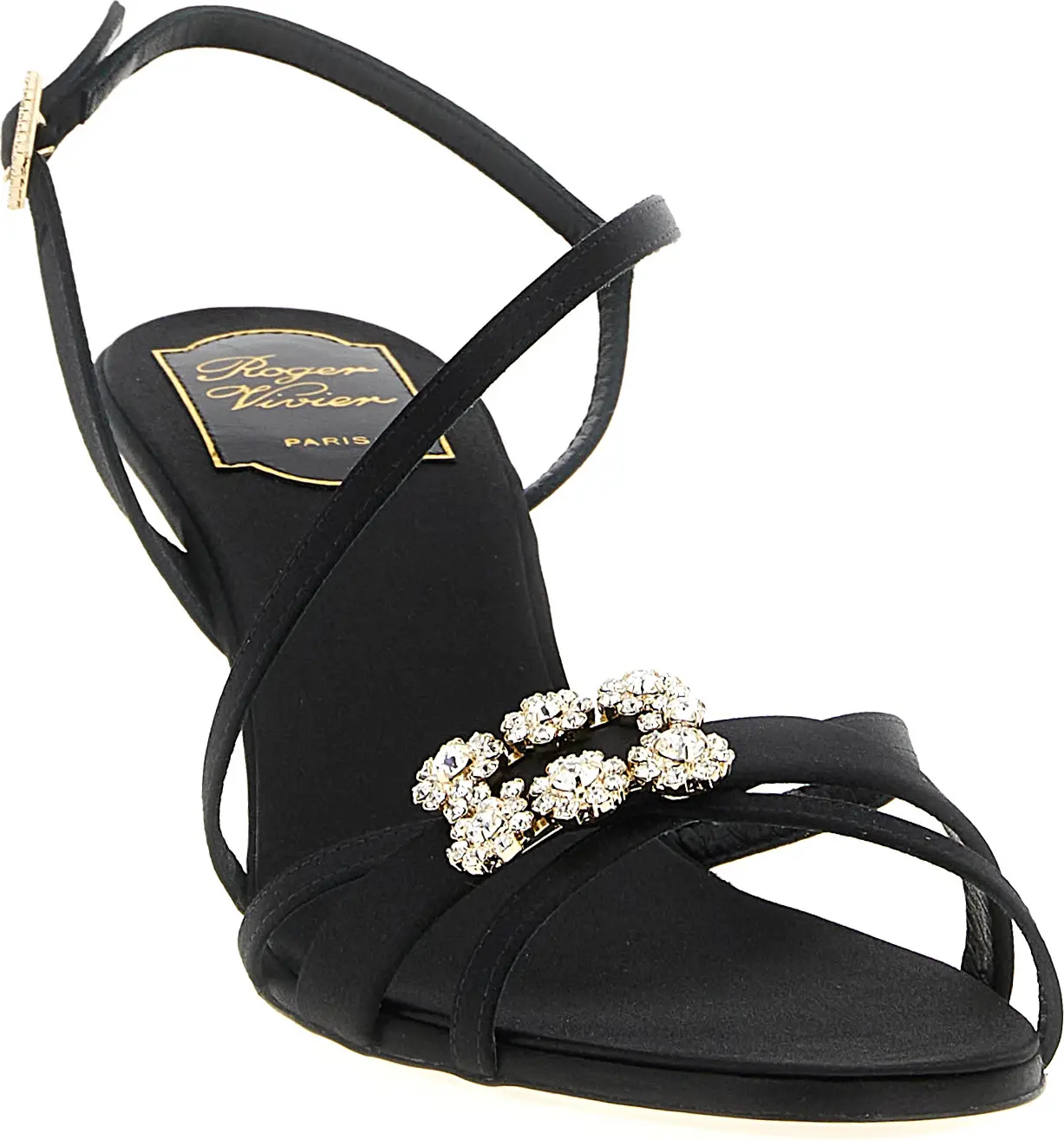 Roger Vivier Mini Flower Strass Sandalari