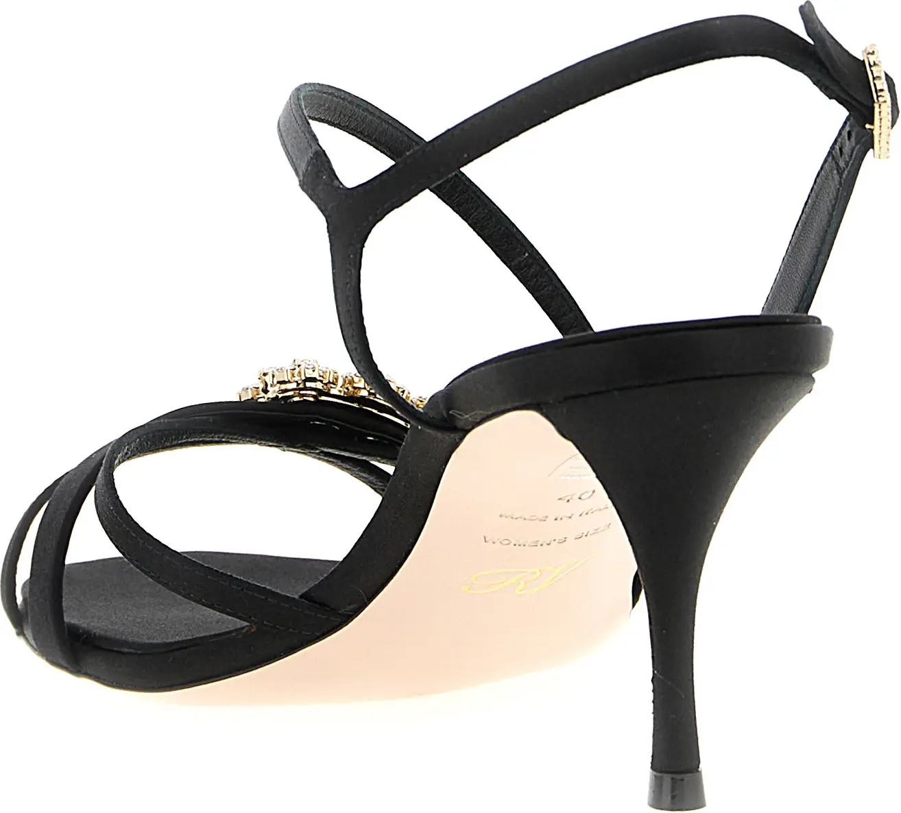 Roger Vivier Mini Flower Strass Sandalari