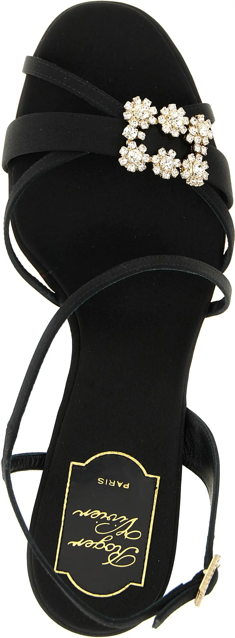 Roger Vivier Mini Flower Strass Sandalari