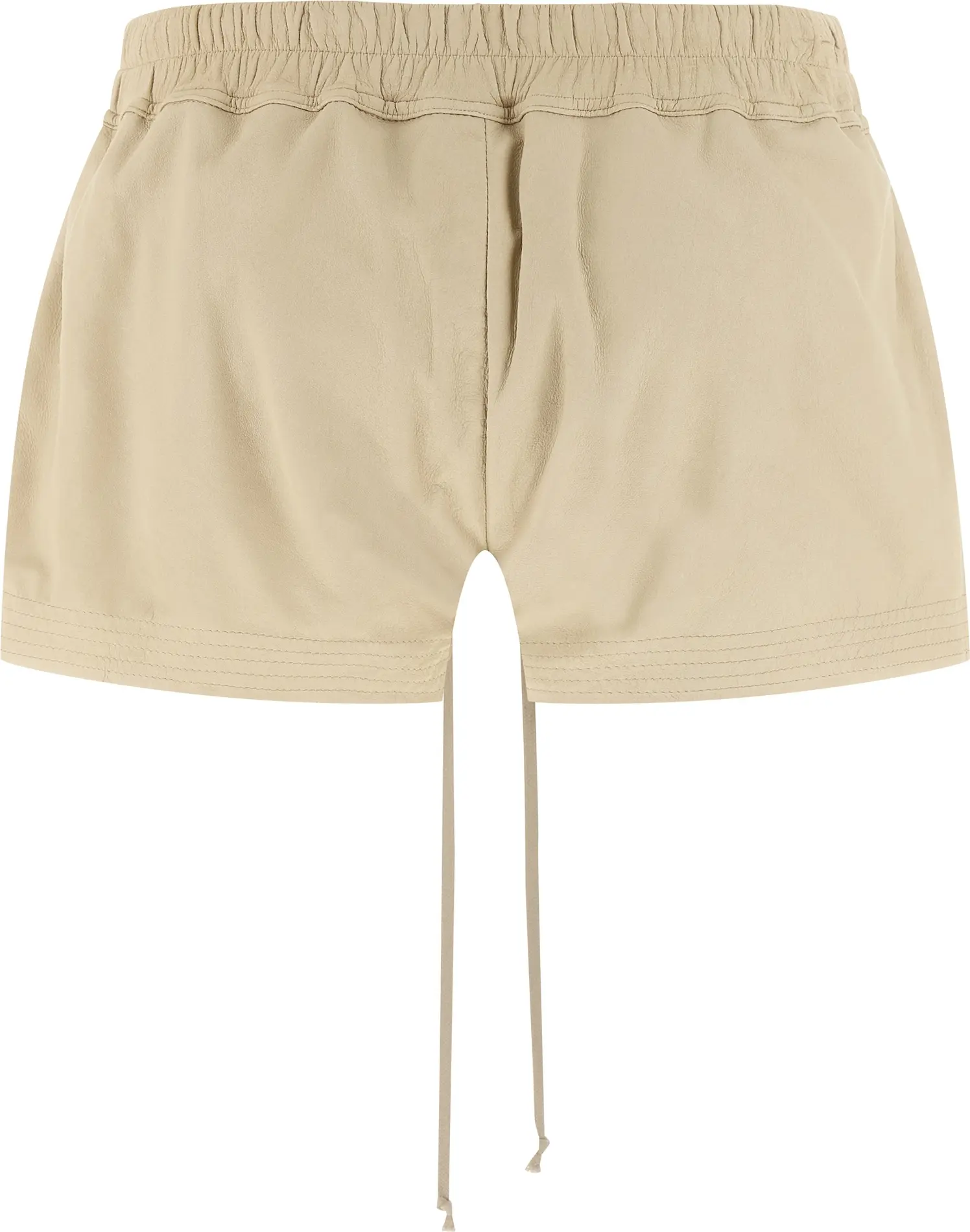 Leather Shorts Rick Owens