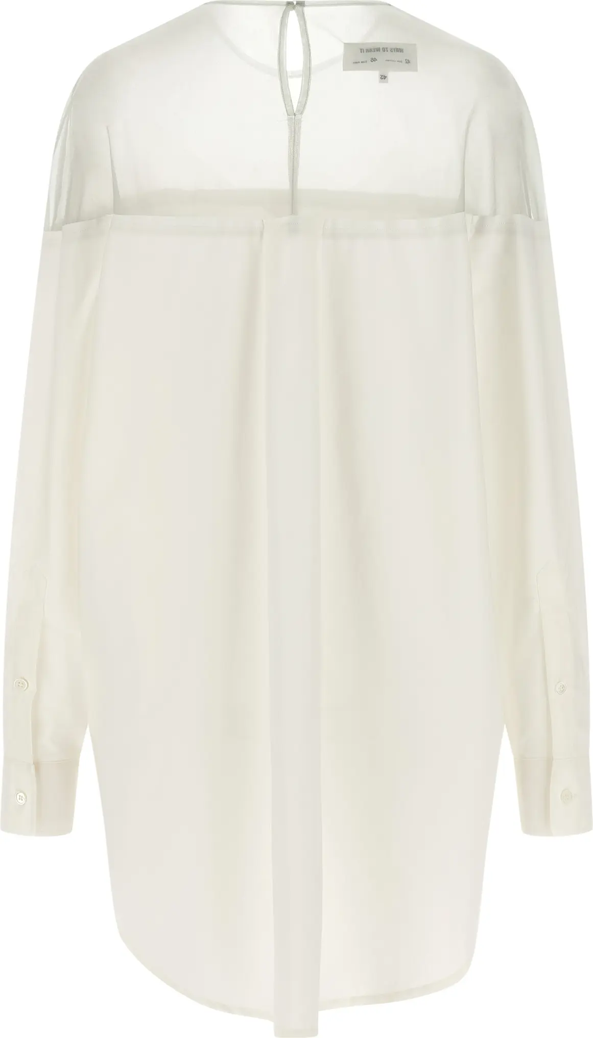 Oq paxta bluzkasi MM6 Maison Margiela