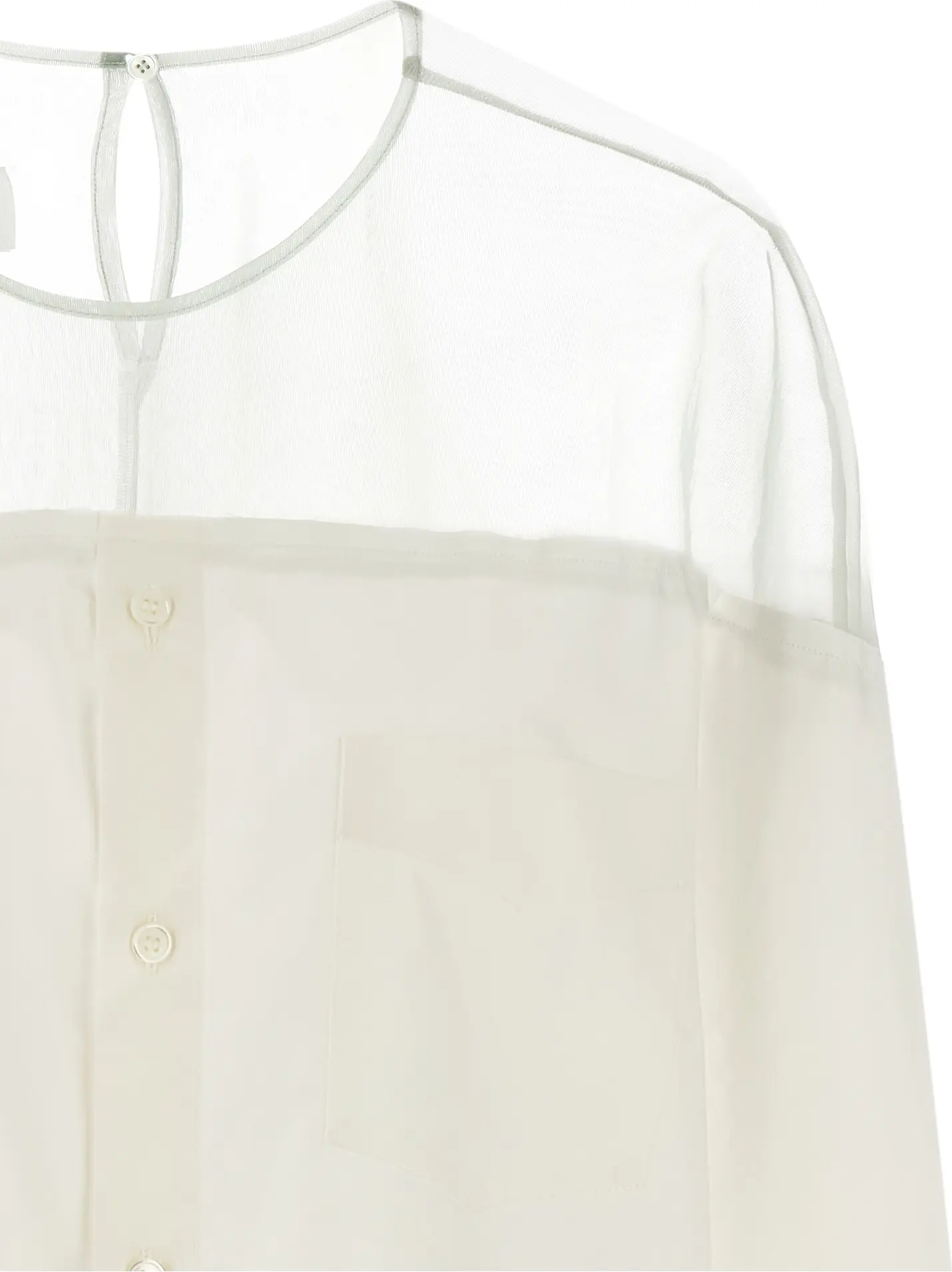 Oq paxta bluzkasi MM6 Maison Margiela